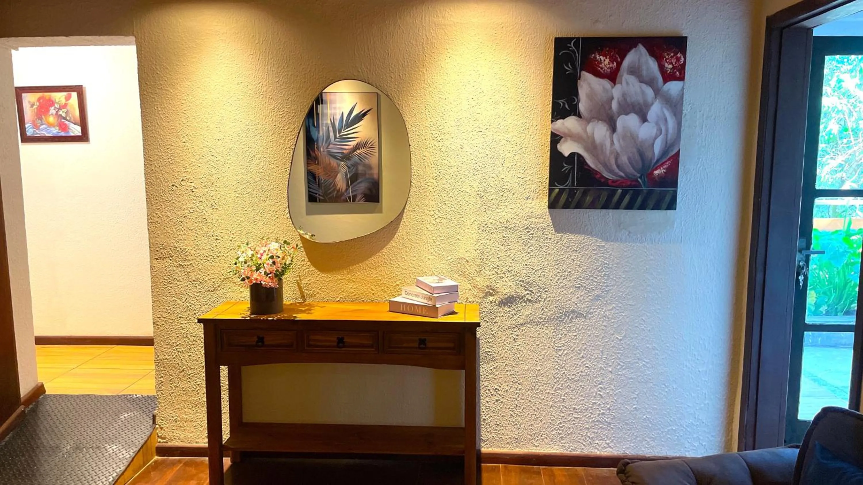 Living room in Pousada Atalaia Capivari