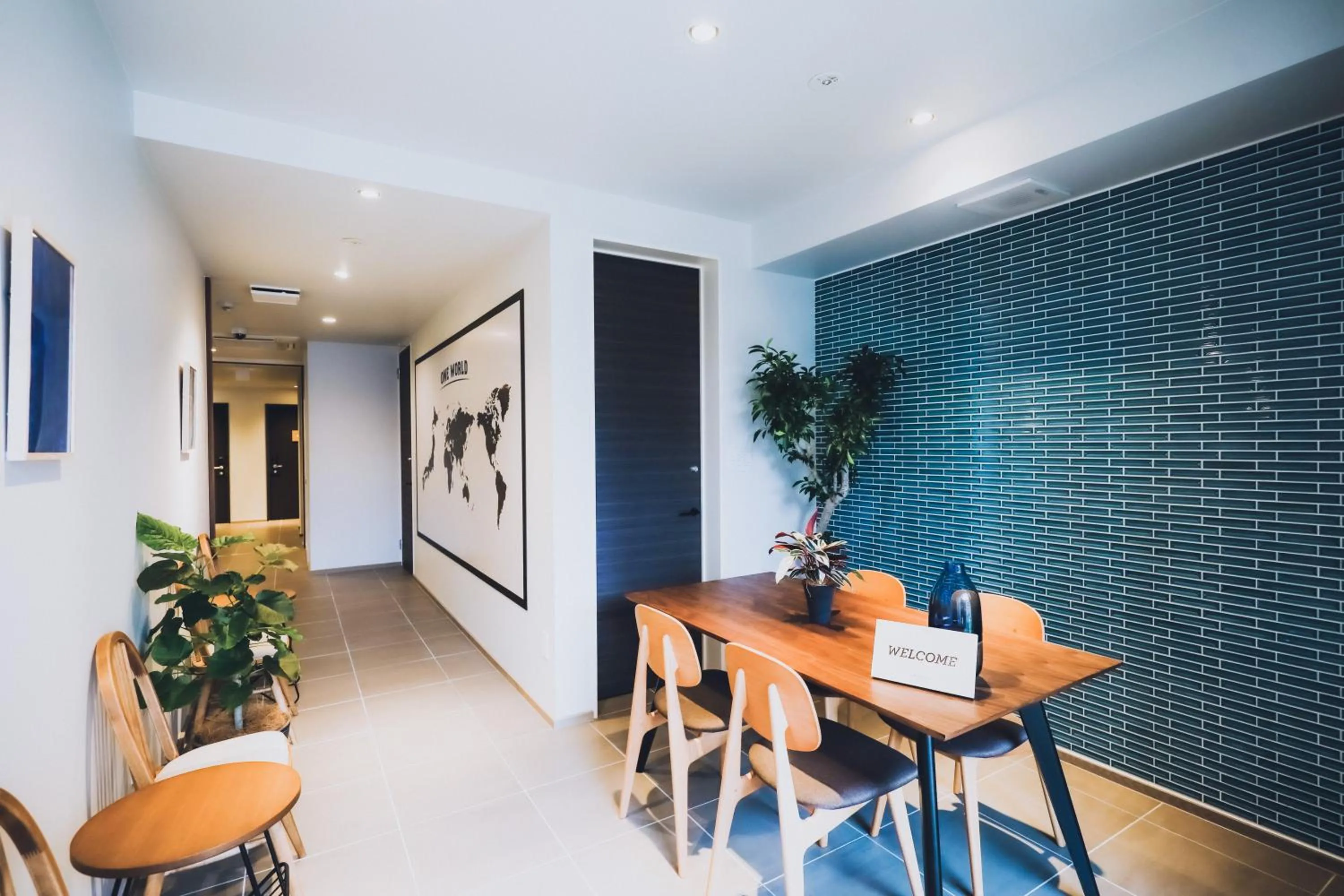 Lobby or reception in LAZULI Hiroshima Hotel and Lounge