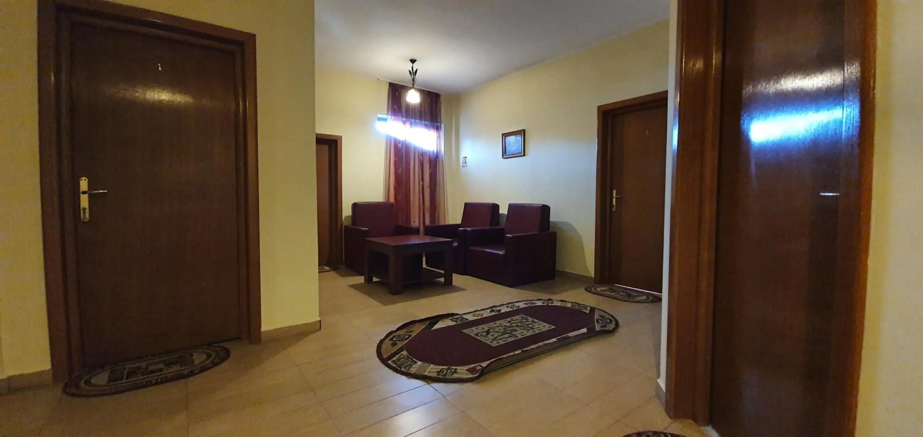 Seating area in Pensiunea Floare de Colţ