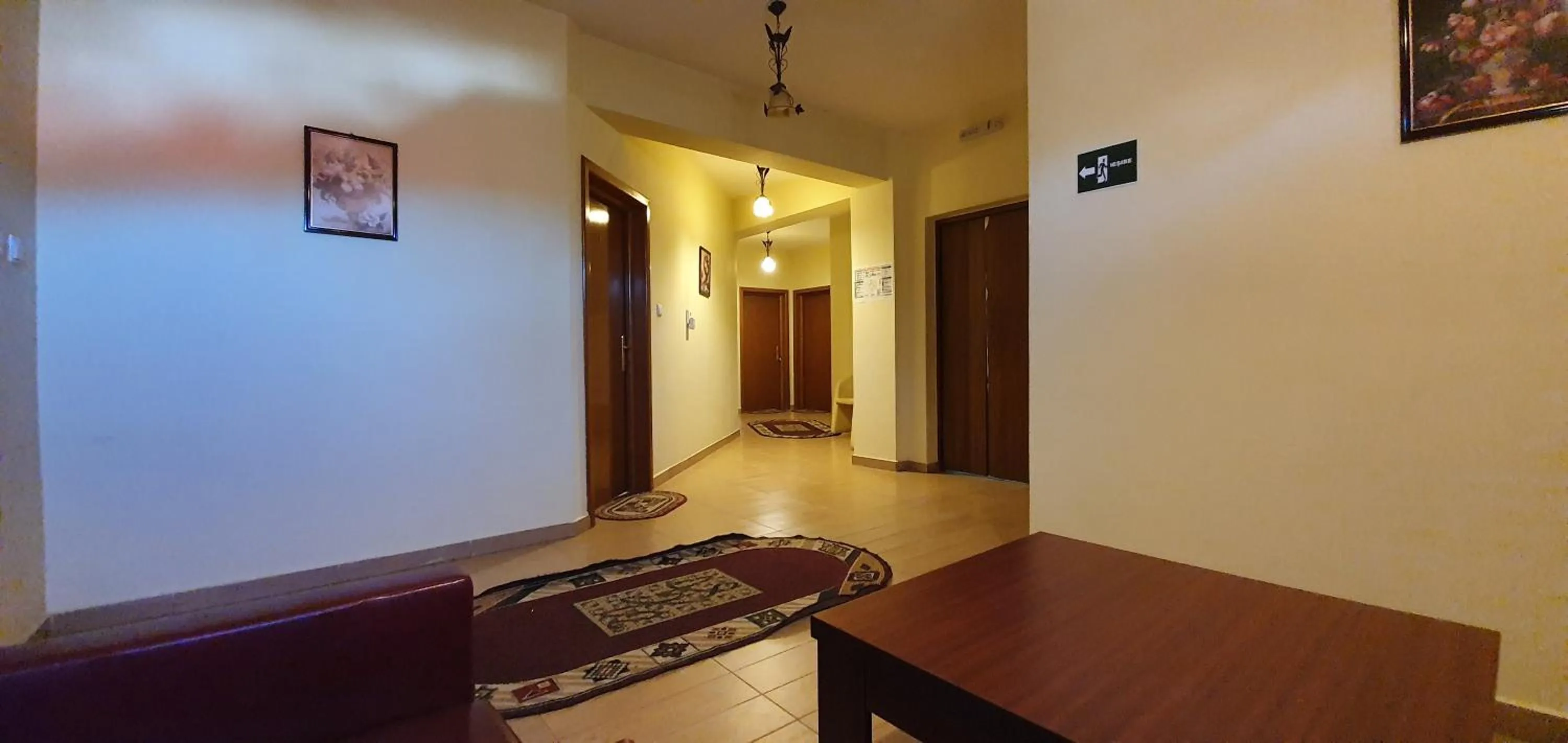 Seating area in Pensiunea Floare de Colţ