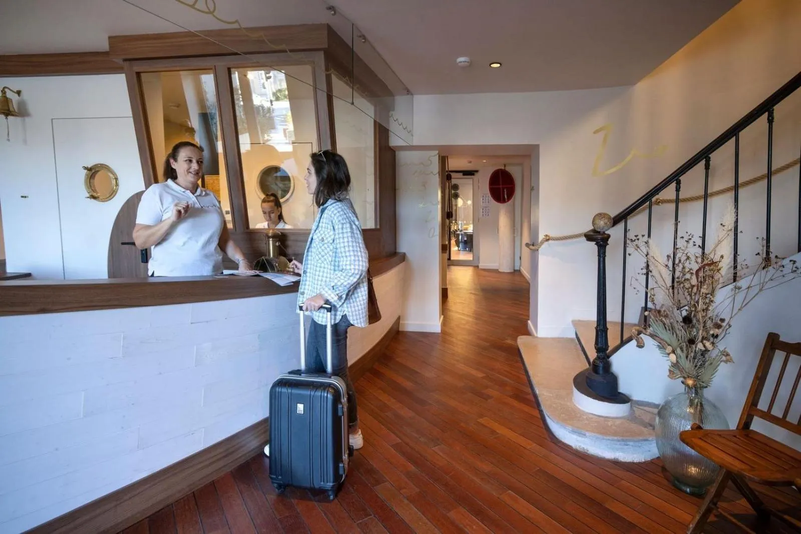 Lobby or reception in L'Eautel Toulon Centre Port