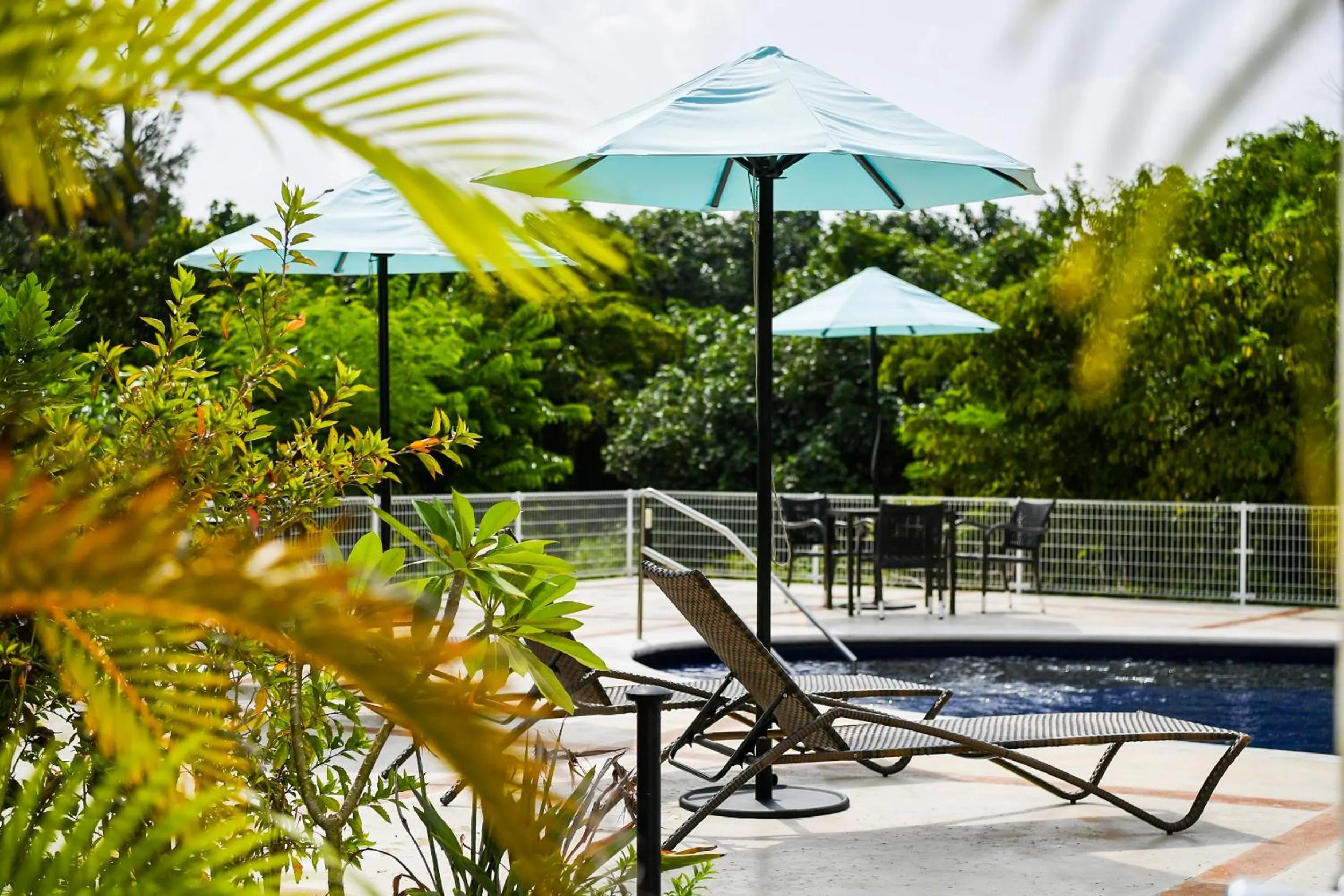 Swimming pool in Odysis Onna Resort Hotel