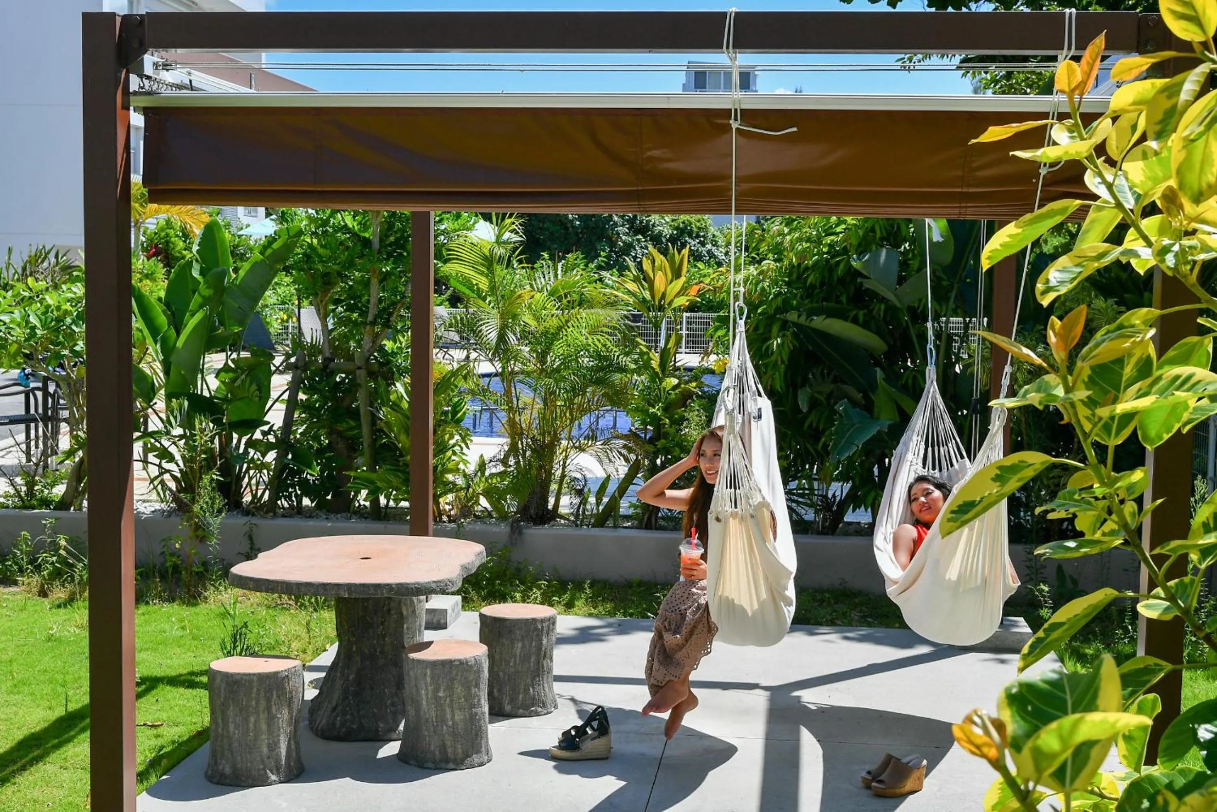 Property building in Odysis Onna Resort Hotel