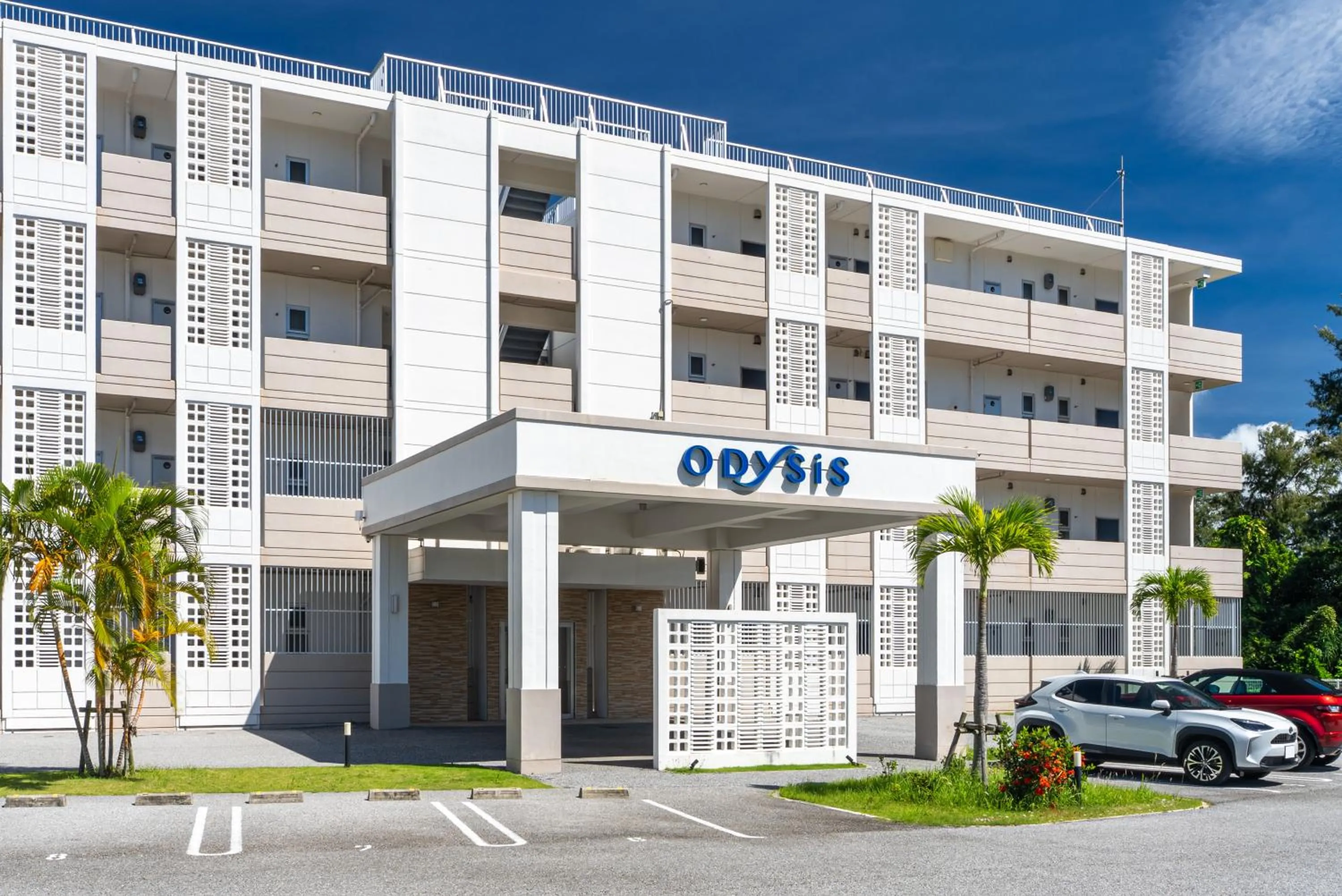 Property building in Odysis Onna Resort Hotel