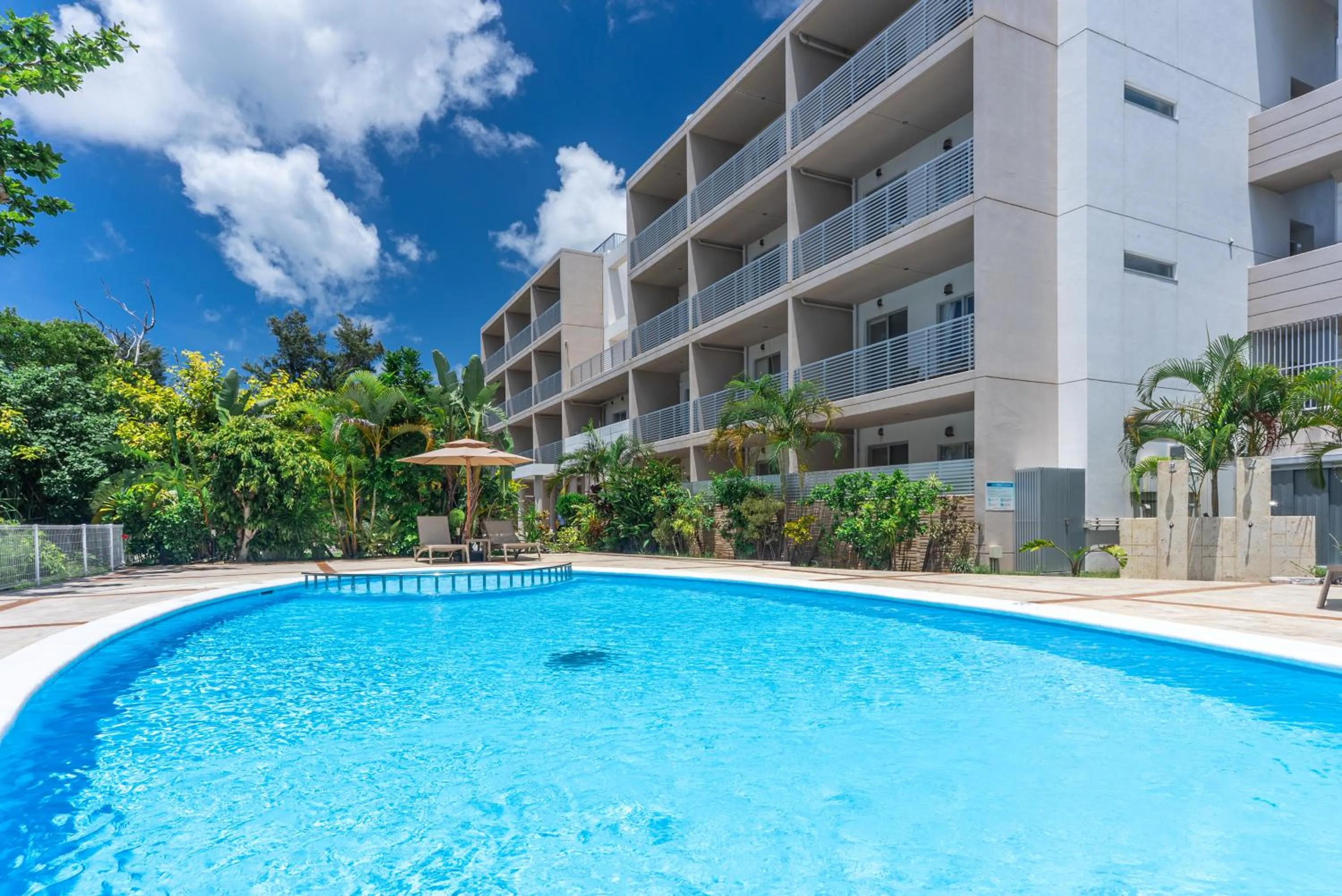 Property building in Odysis Onna Resort Hotel