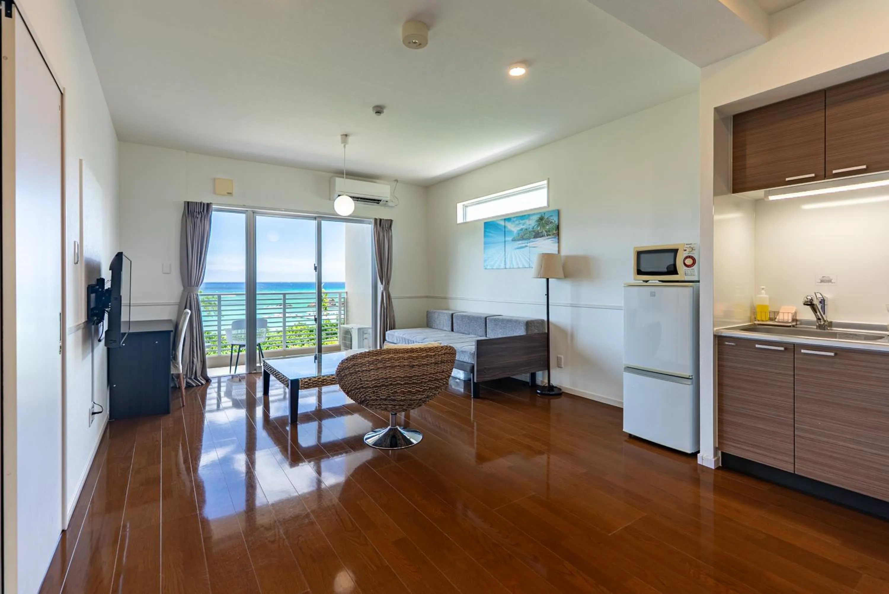 Kitchen or kitchenette in Odysis Onna Resort Hotel