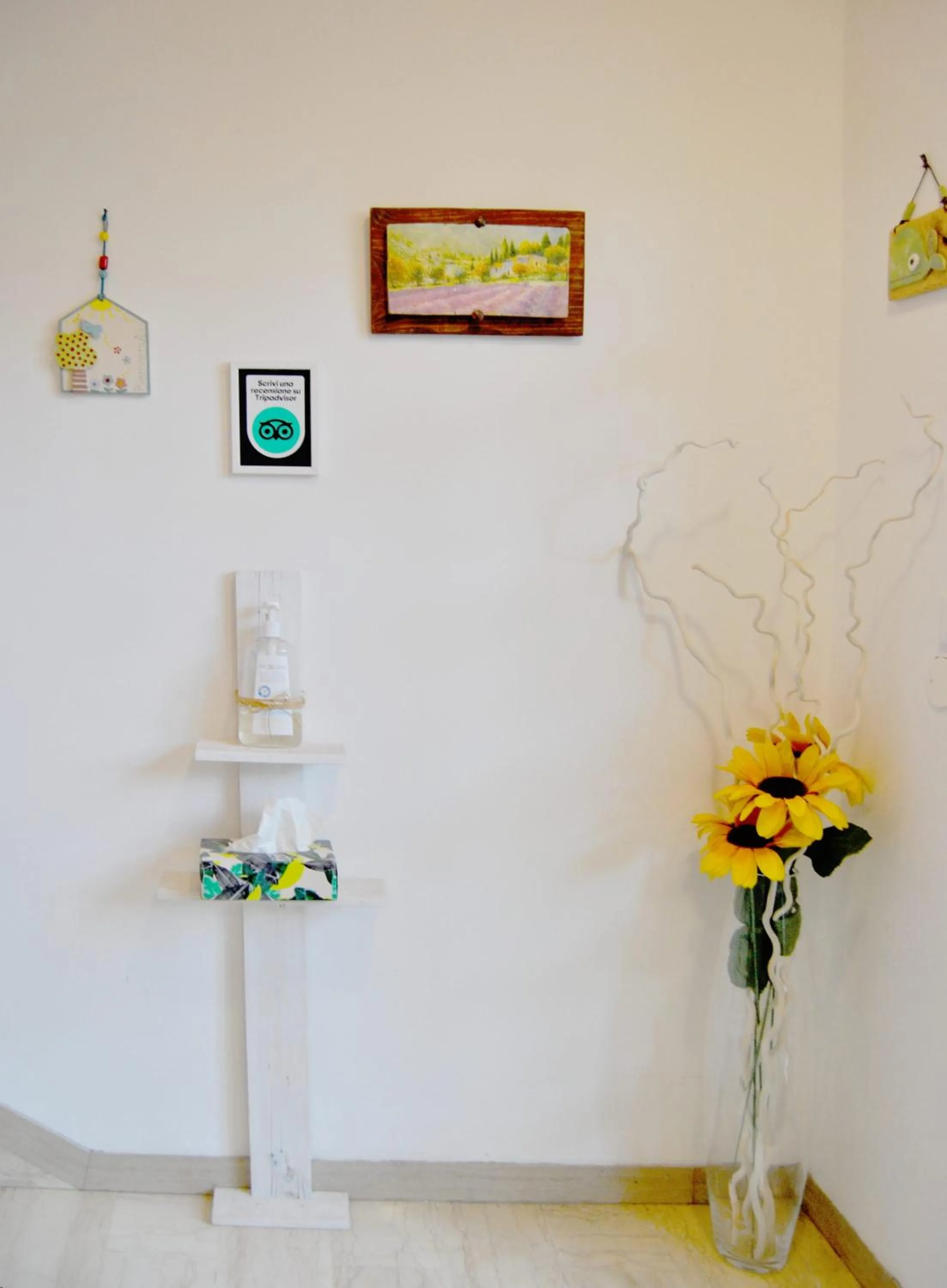 Decorative detail in Le Bassotte b&b