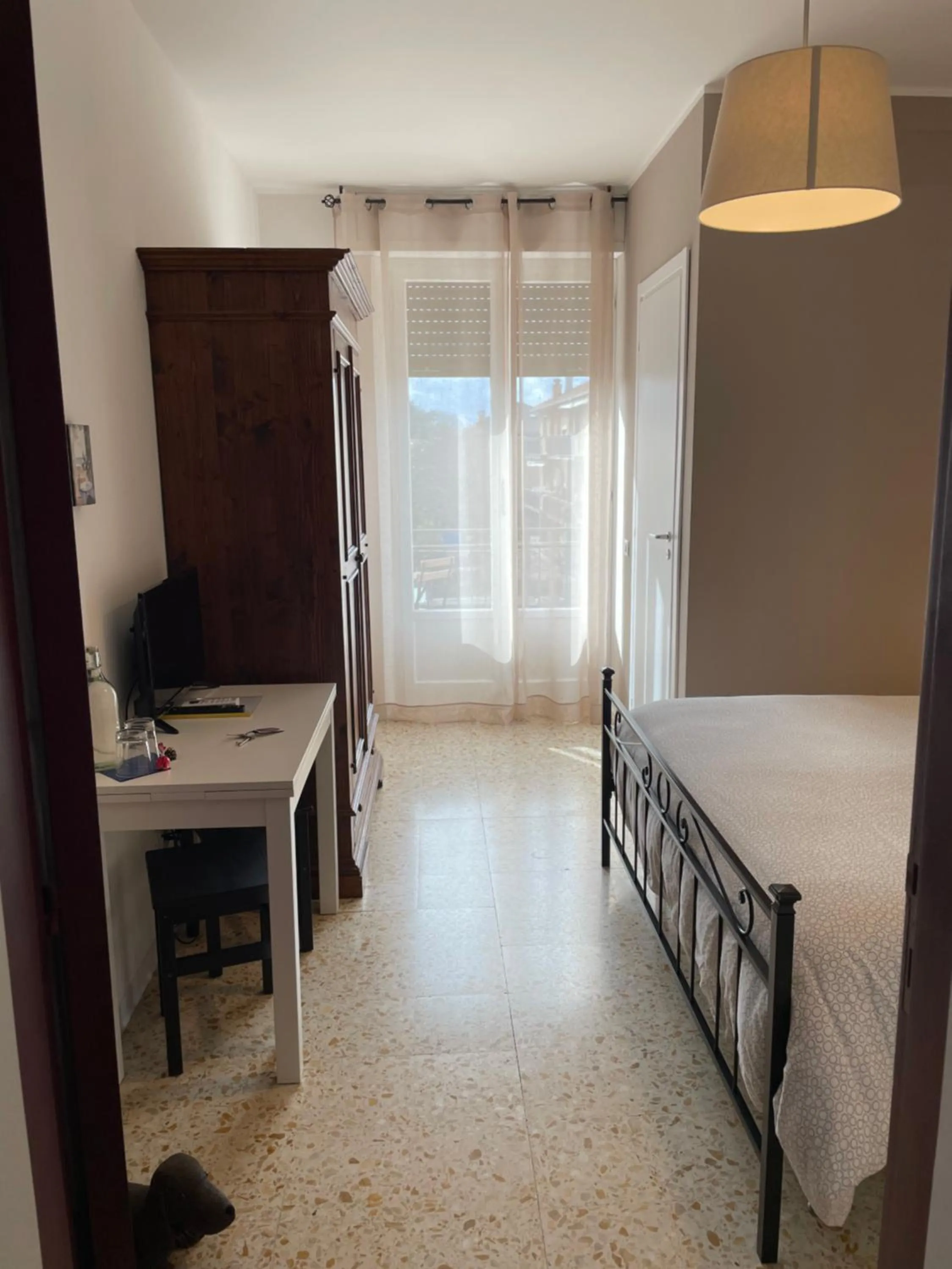 Bedroom, Bed in Le Bassotte b&b