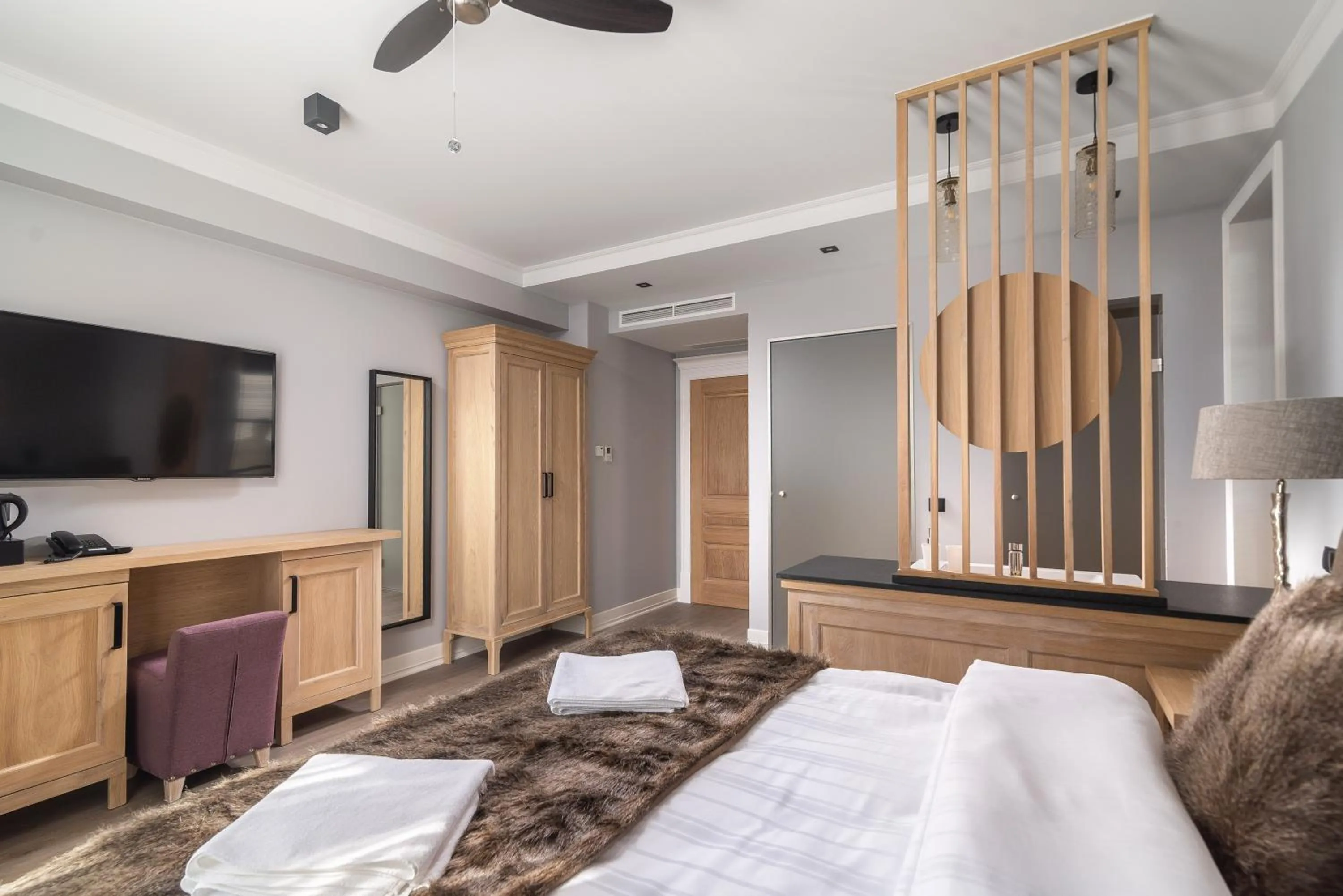 Bed in Moje Orłowo Boutique Bed & Breakfast - Adults Only