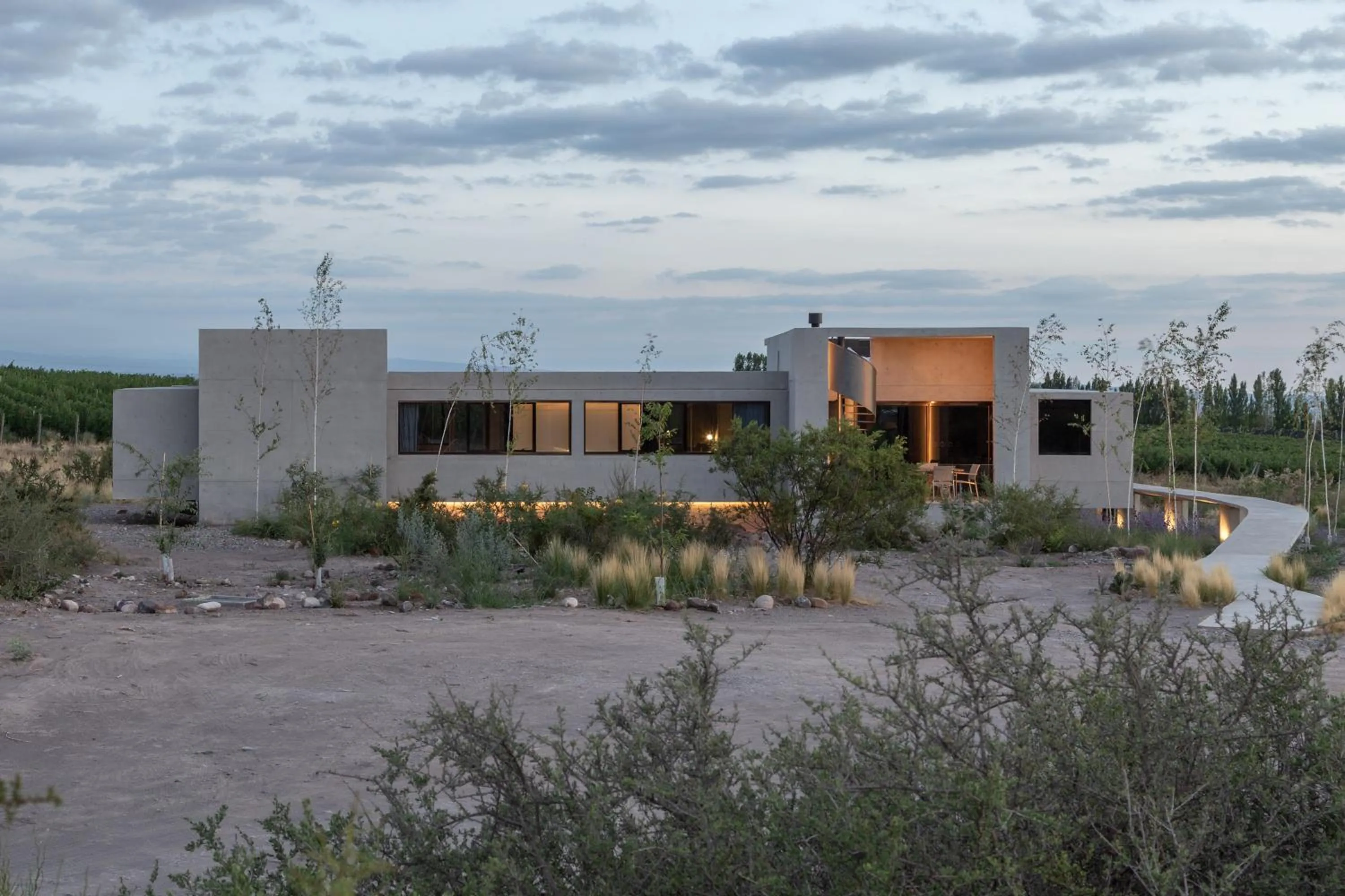 Property building in Casa de Uco Vineyards and Wine Resort