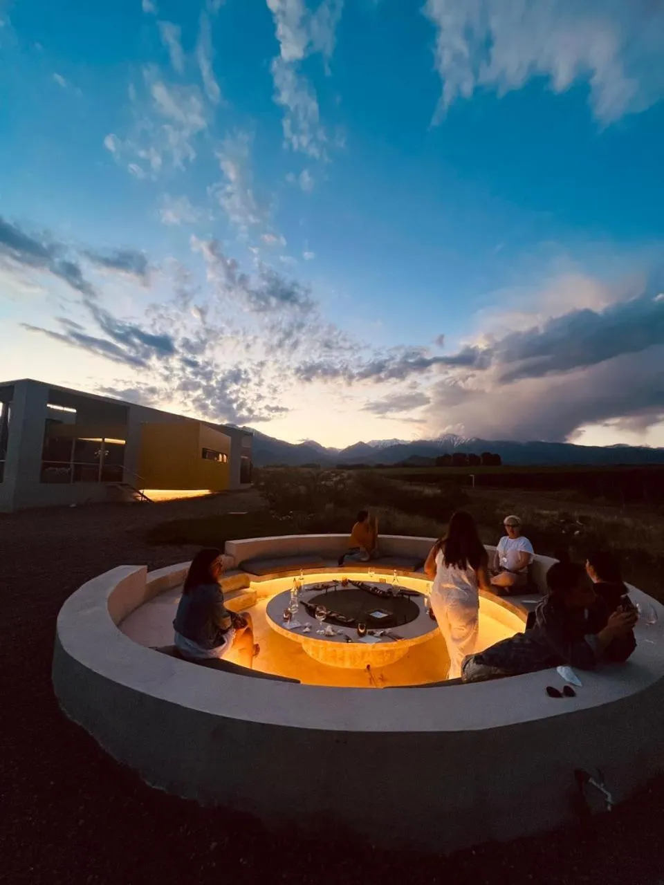stove in Casa de Uco Vineyards and Wine Resort