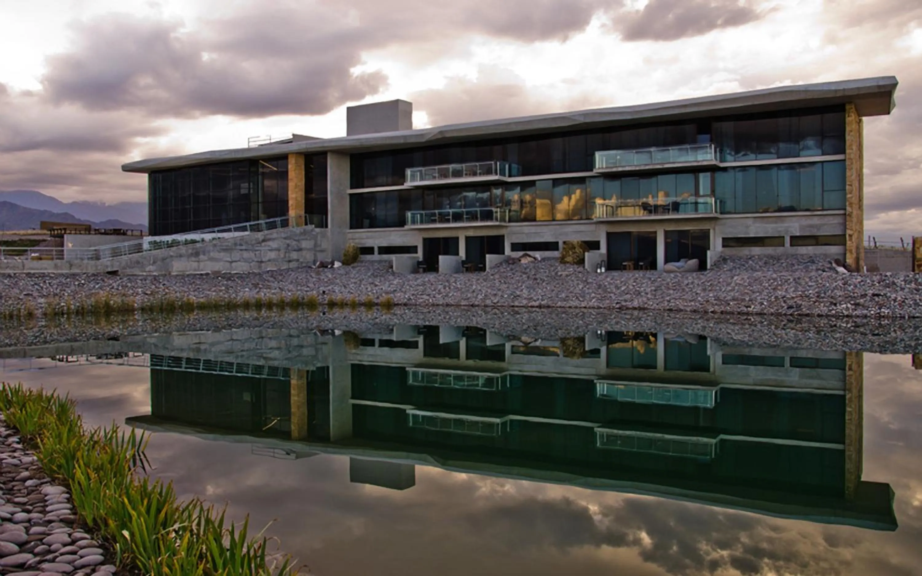 Property building in Casa de Uco Vineyards and Wine Resort