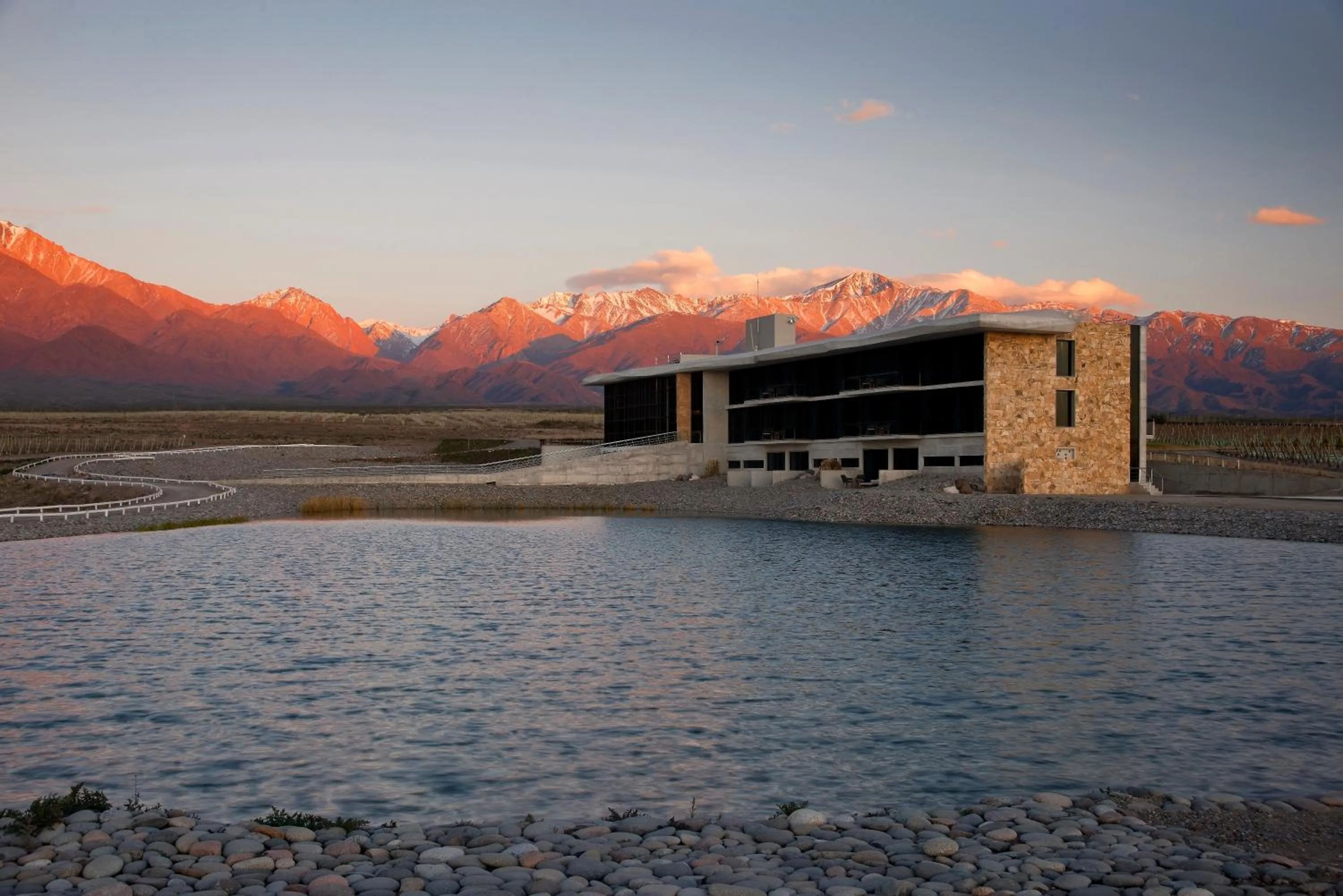 Property building in Casa de Uco Vineyards and Wine Resort