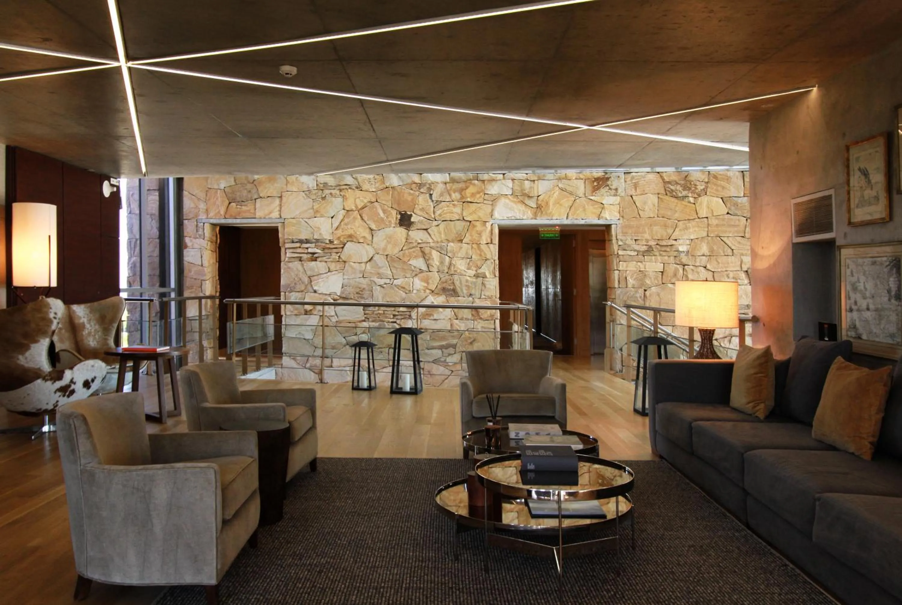 Living room in Casa de Uco Vineyards and Wine Resort