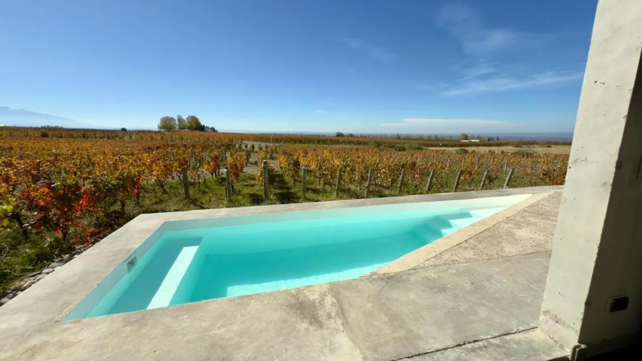 Swimming pool in Casa de Uco Vineyards and Wine Resort