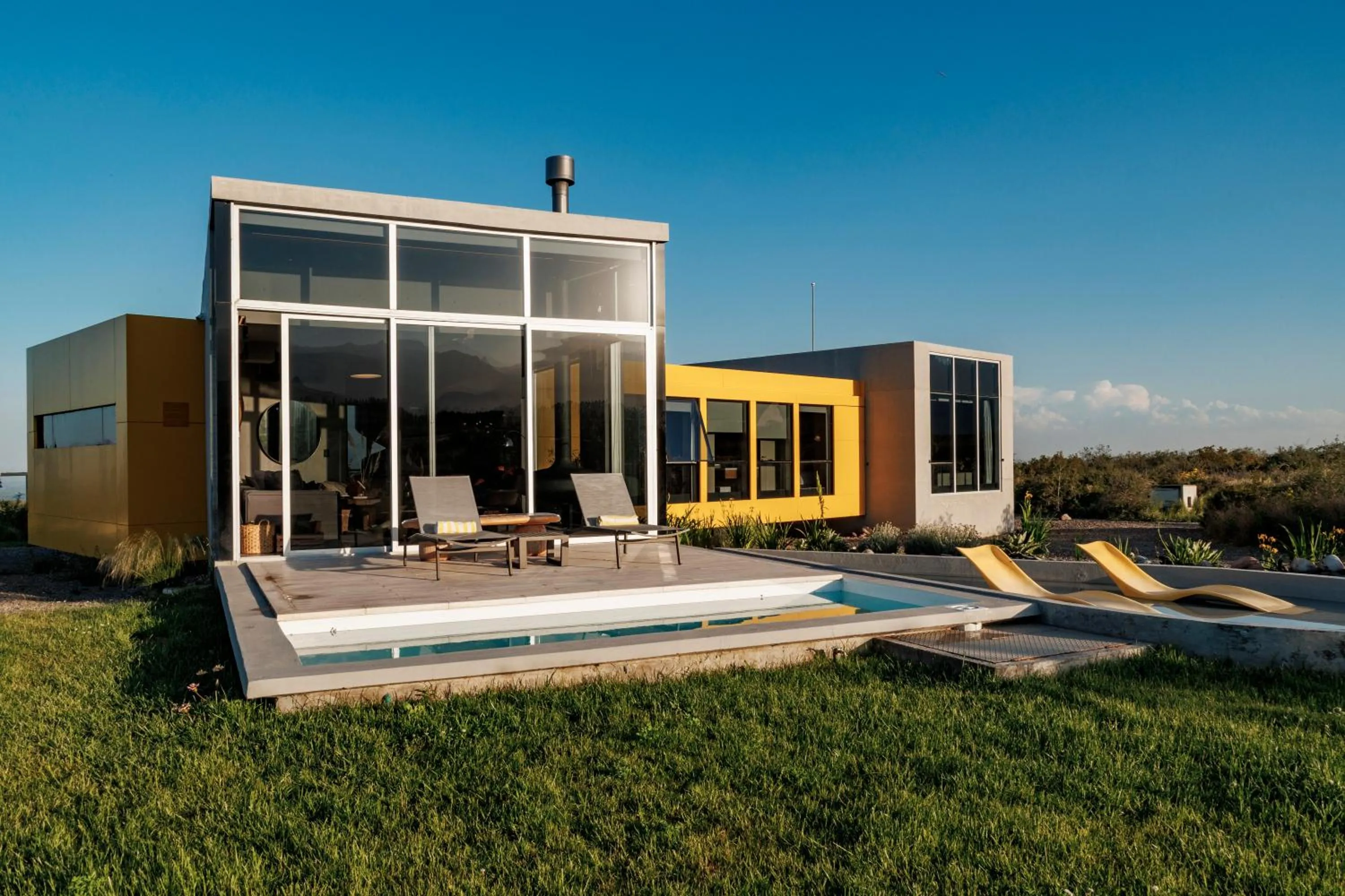Swimming pool in Casa de Uco Vineyards and Wine Resort
