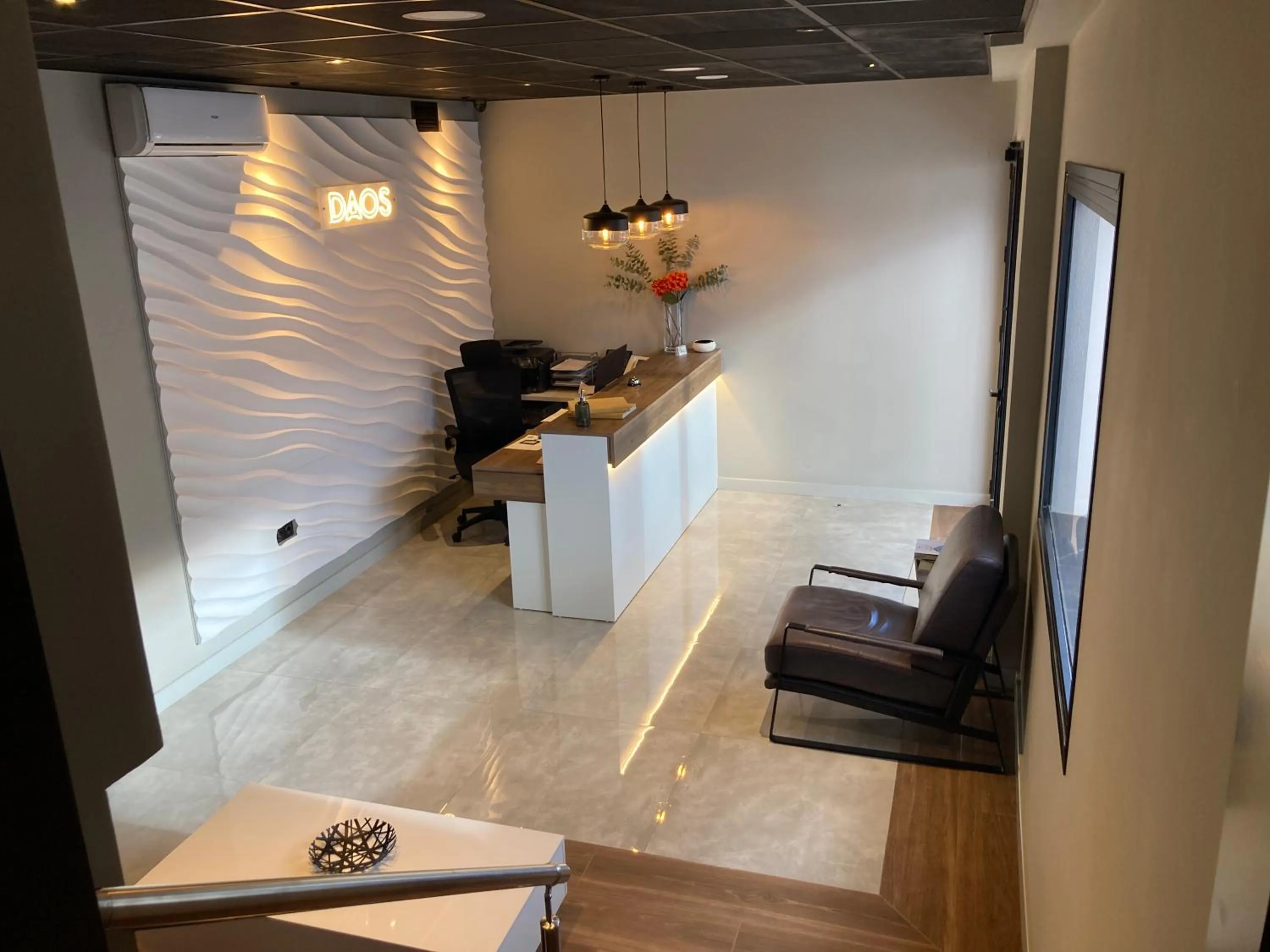 Lobby or reception in DAOS Suites & Terrace Marbella