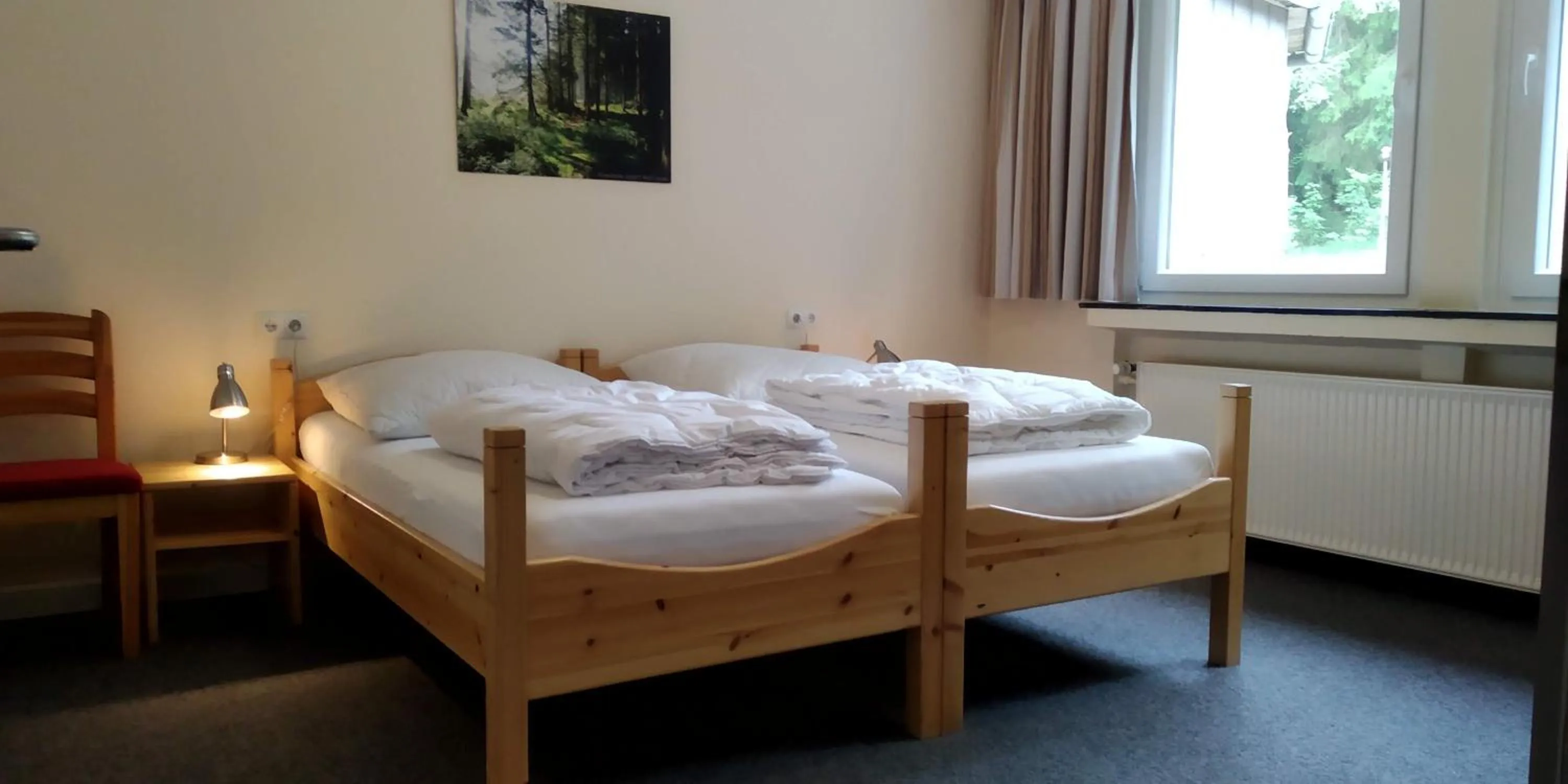 Bedroom, Bed in Flambacher Mühle