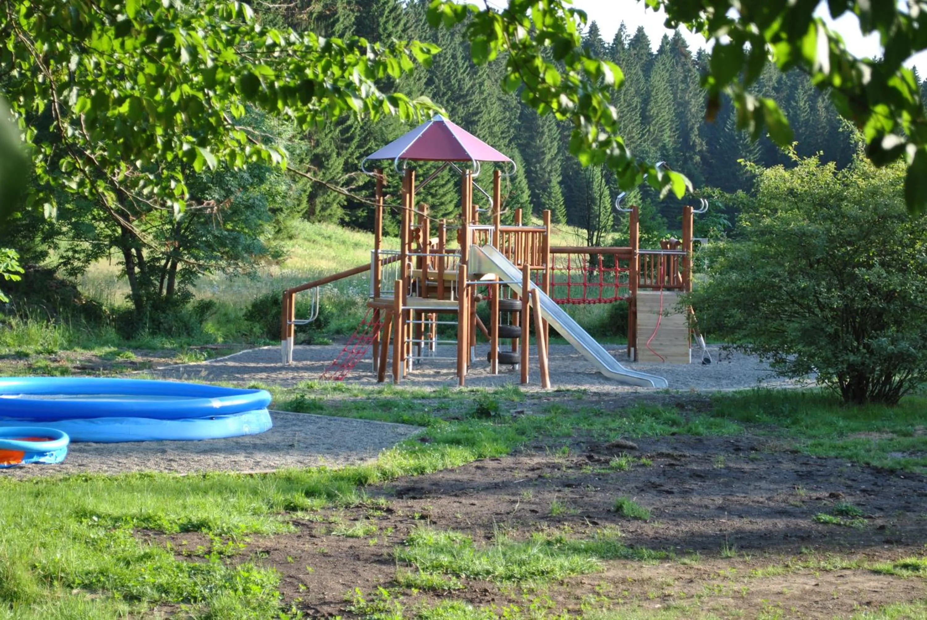 Children play ground in Flambacher Mühle