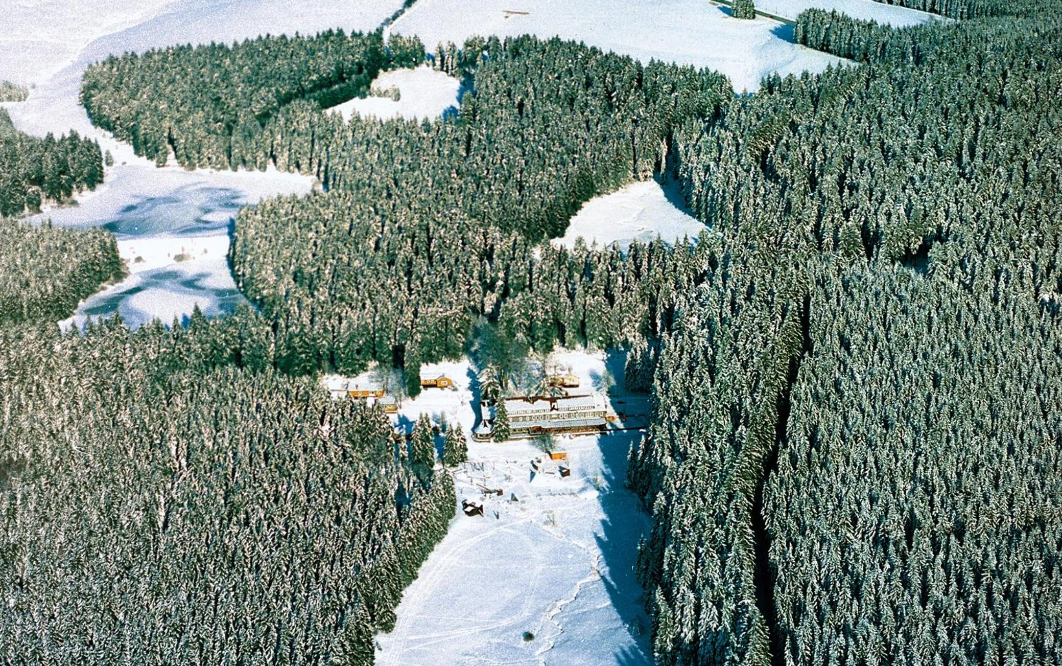 Natural landscape in Flambacher Mühle