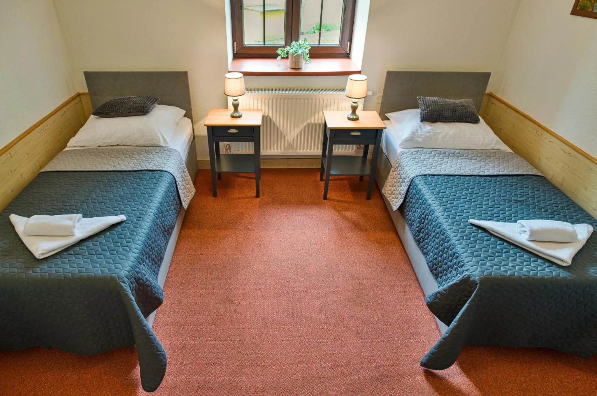 Bed in Hotel U Lípy