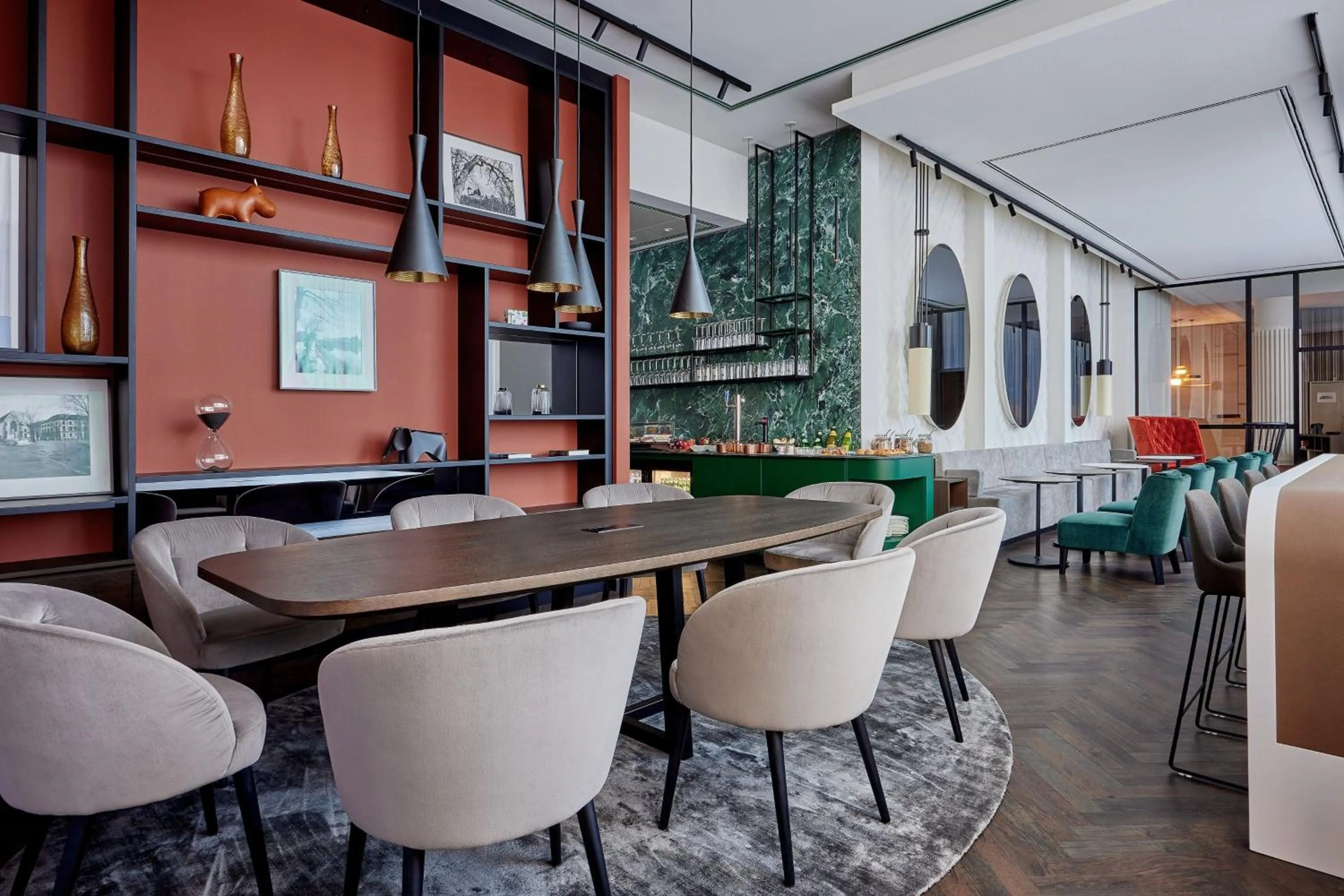 Breakfast in Basel Marriott Hotel