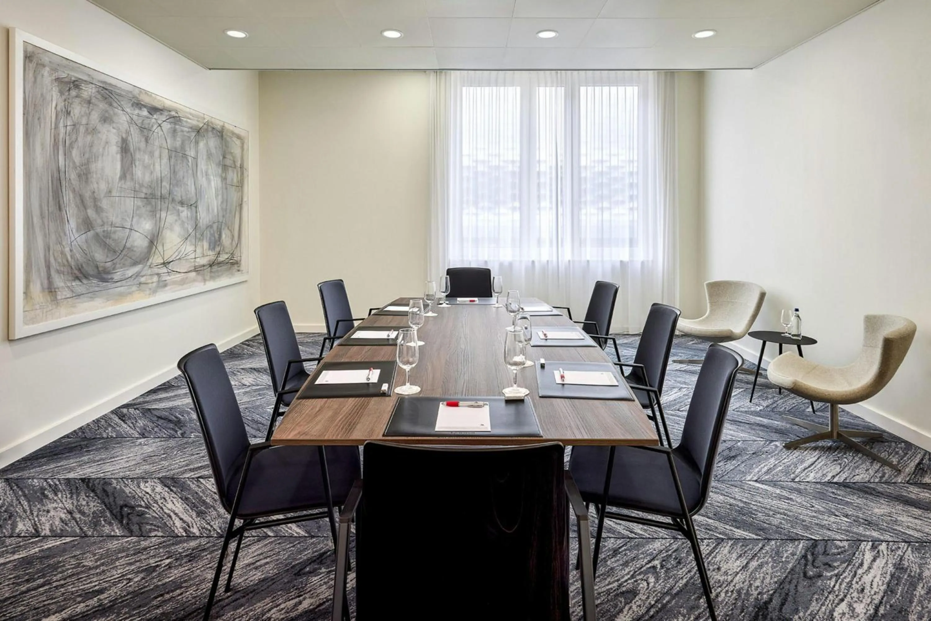 Meeting/conference room in Basel Marriott Hotel