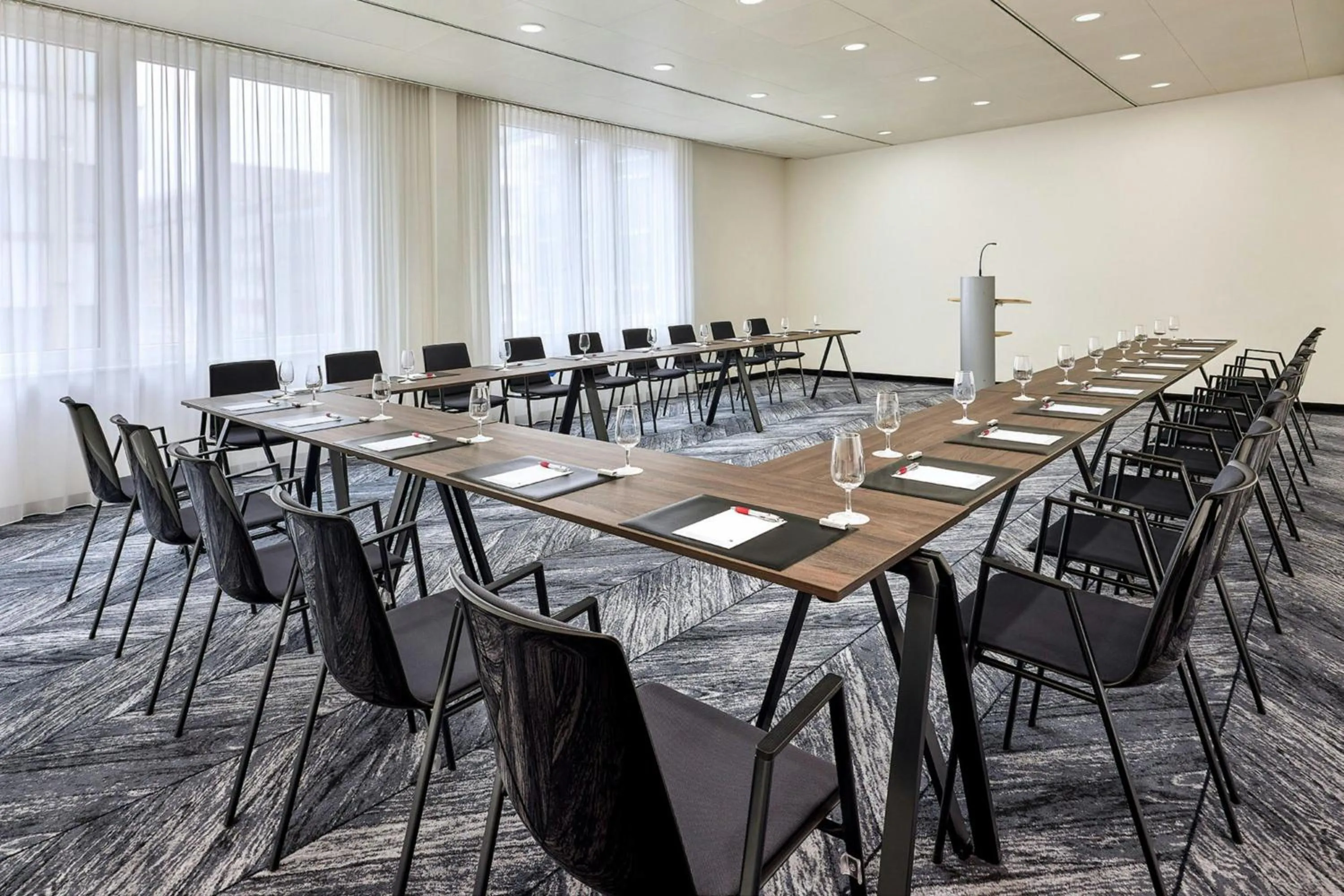 Meeting/conference room in Basel Marriott Hotel
