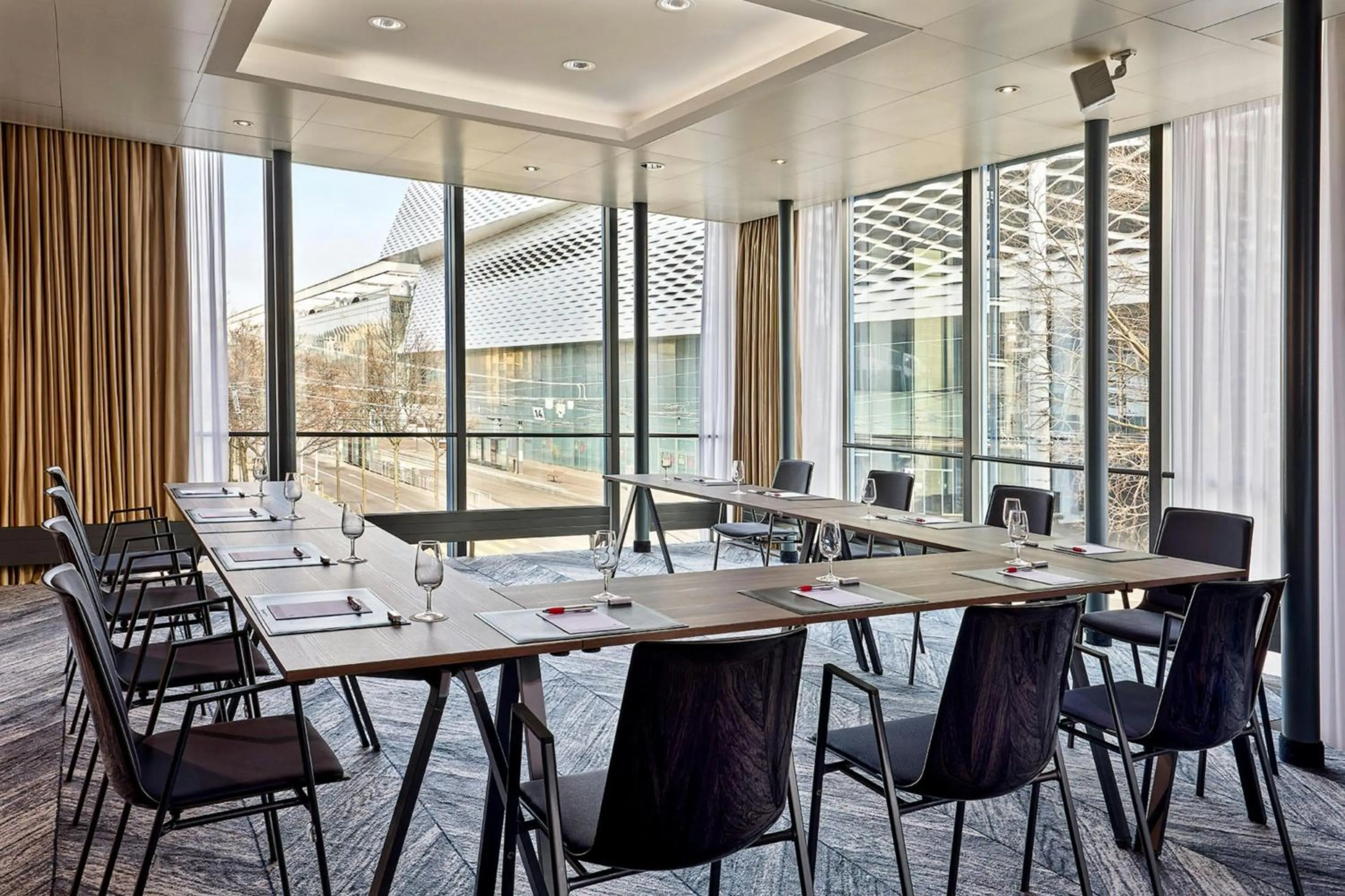 Meeting/conference room in Basel Marriott Hotel