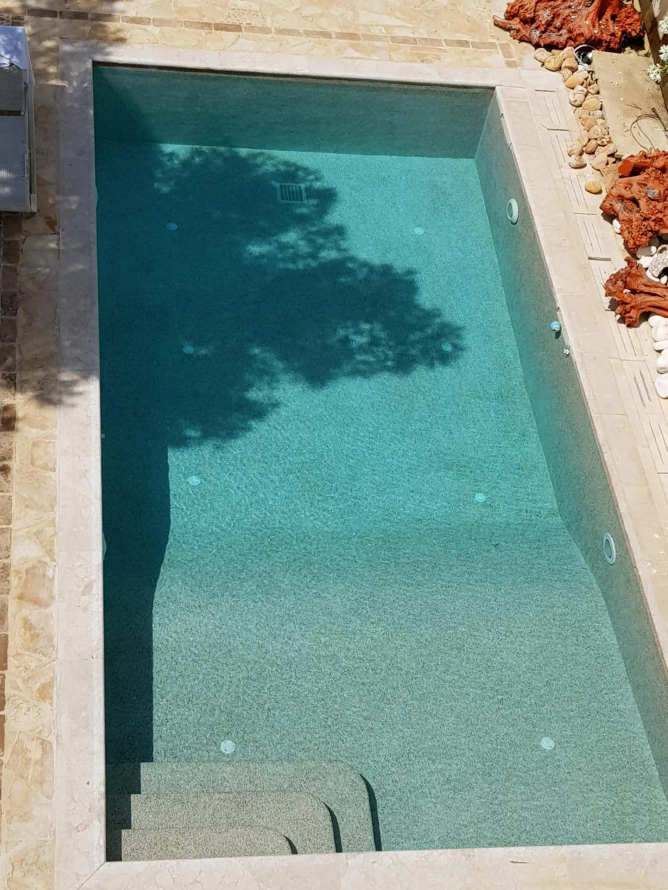 Pool view in PLEIADES lUXURY APARTMENTS