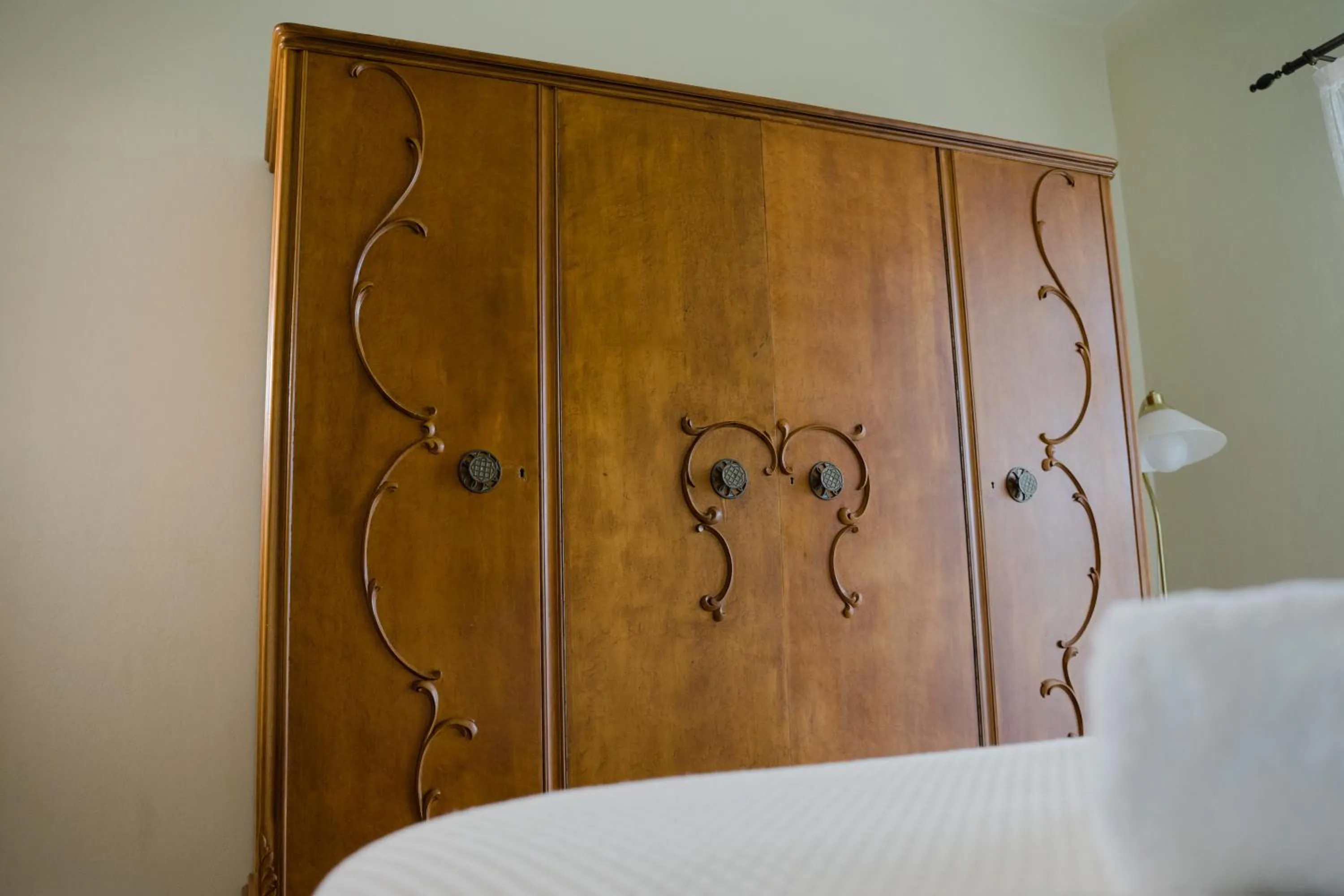 Decorative detail, Bed in PLEIADES lUXURY APARTMENTS