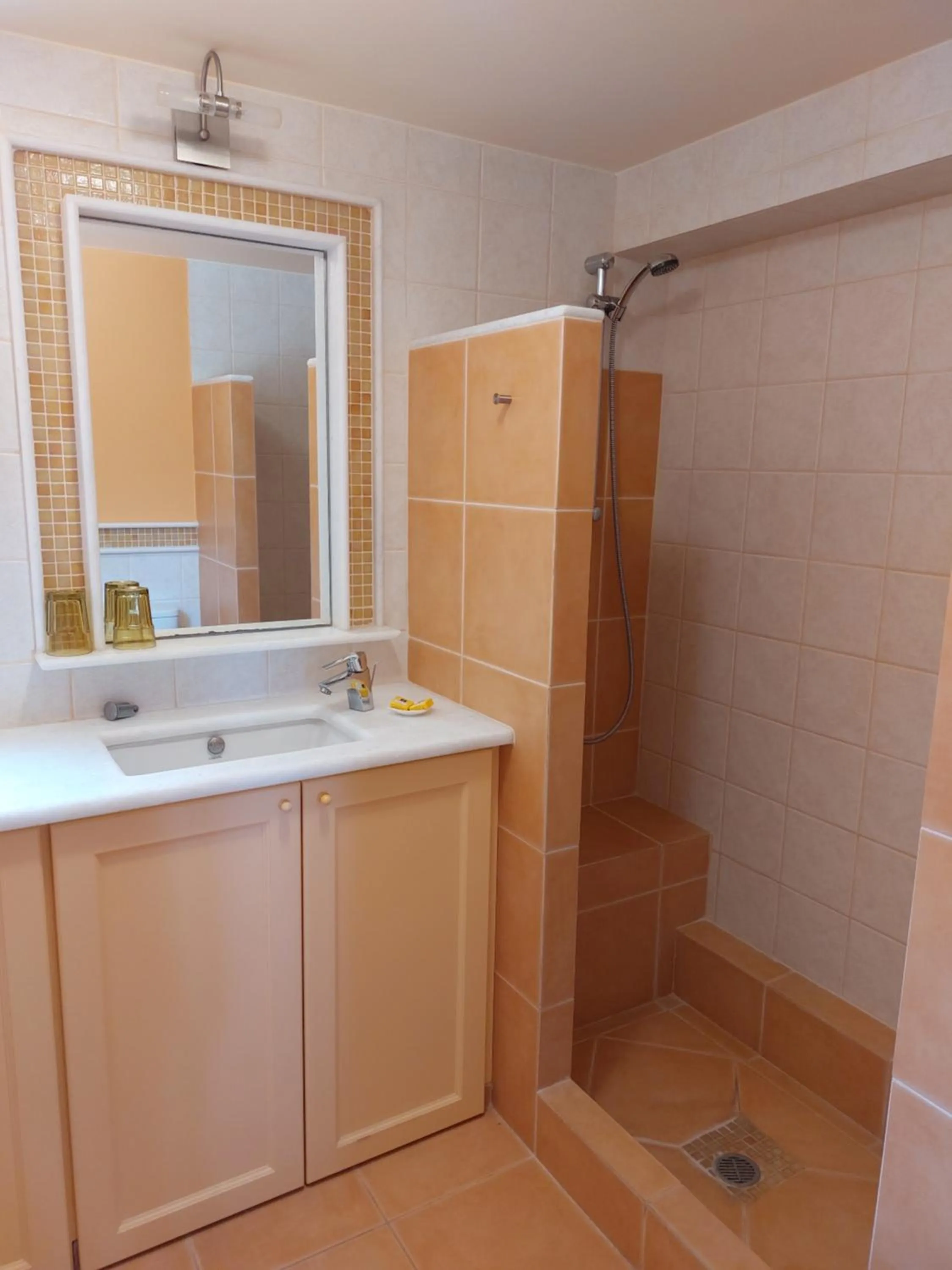 Shower in PLEIADES lUXURY APARTMENTS