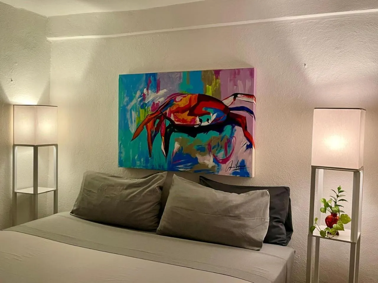 Bed in Hotel Posada Señor Mañana