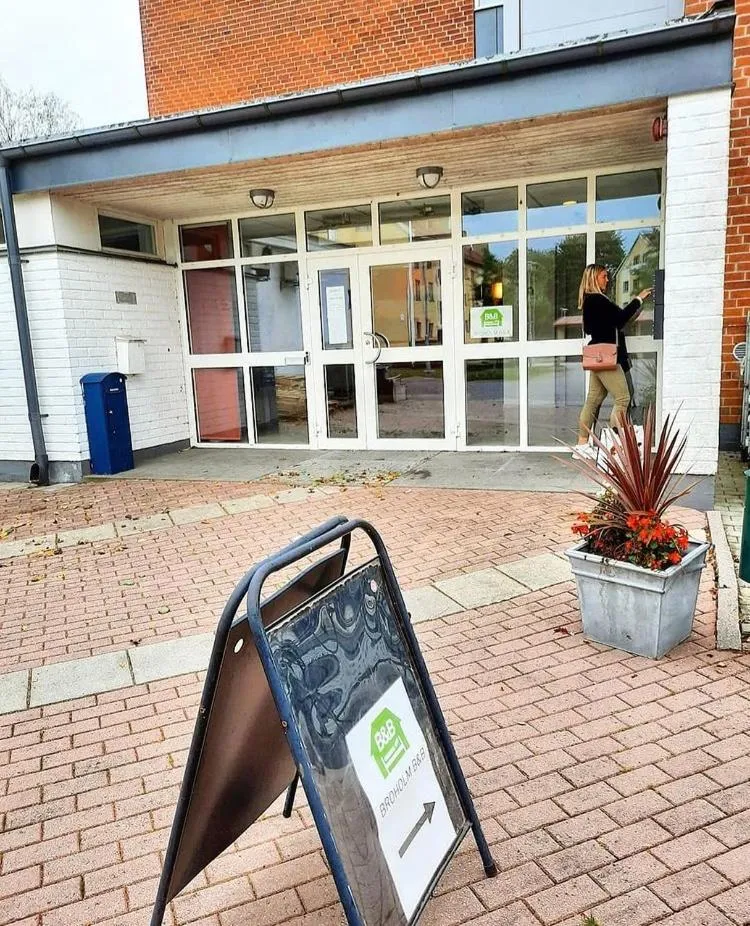 Facade/entrance in Broholm Bed&Breakfast