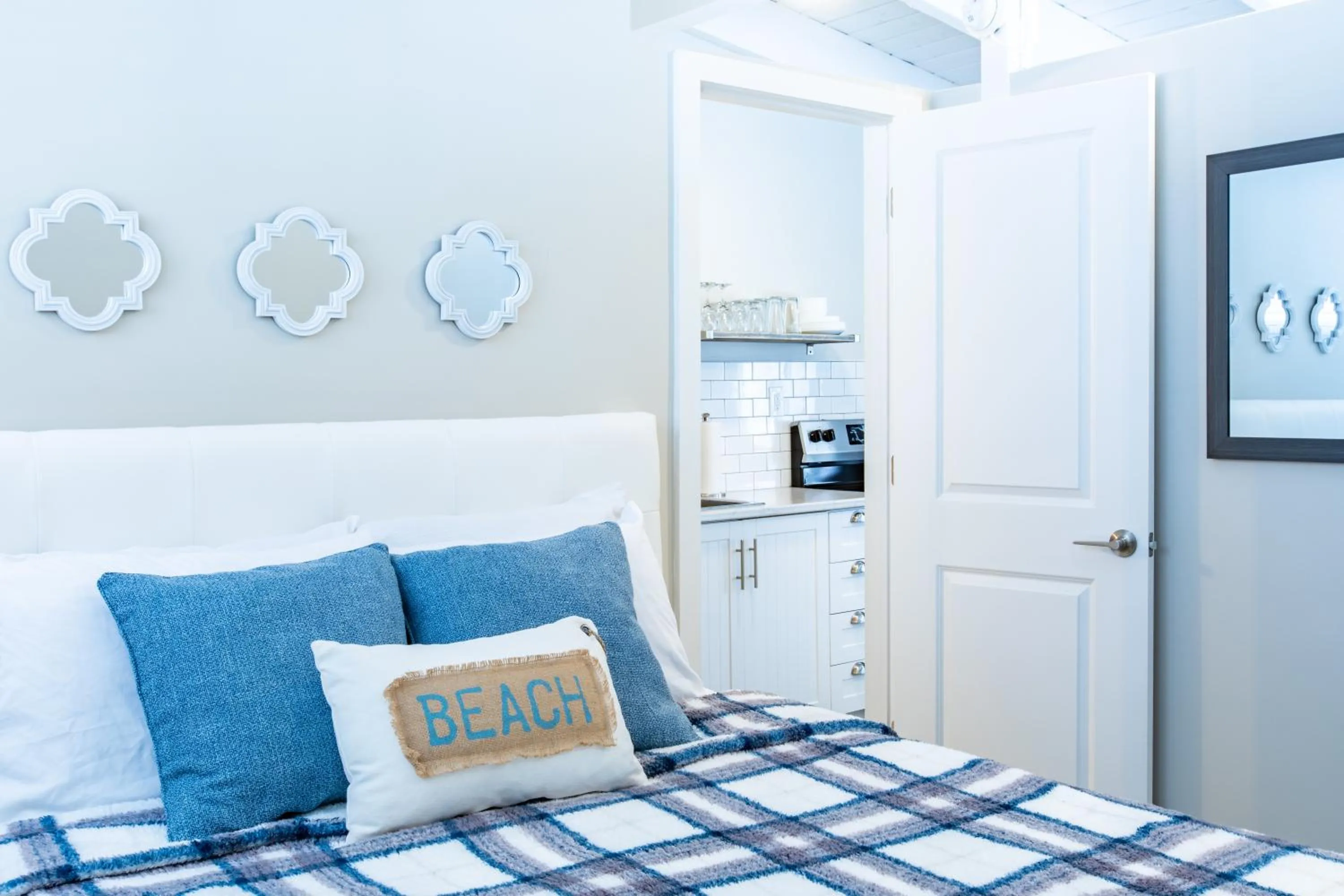 Bed in Boutique Suite #7