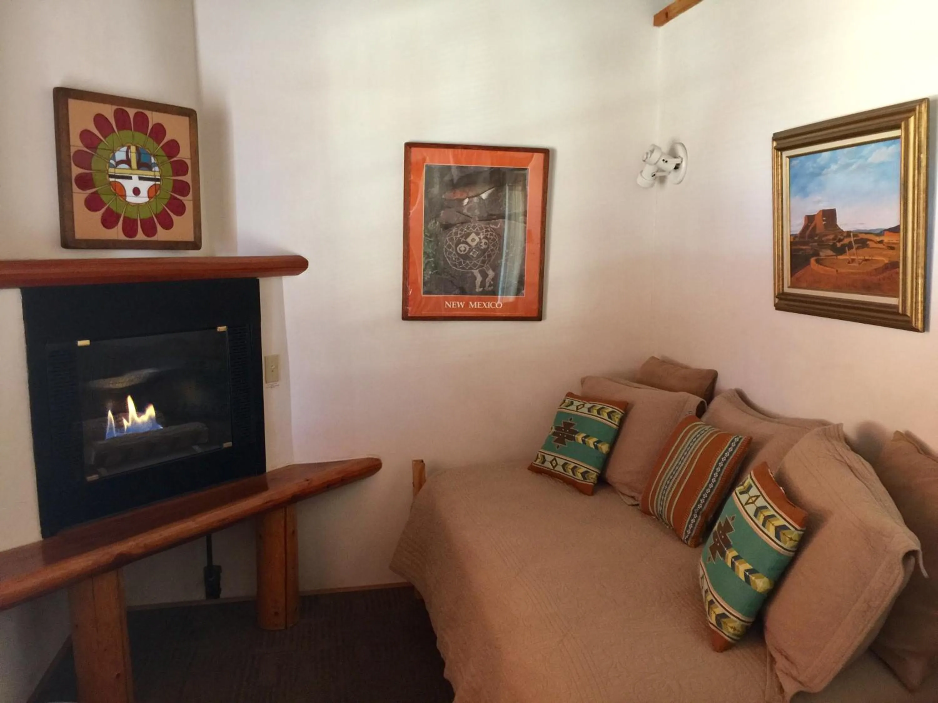 Decorative detail in Guadalupe Inn