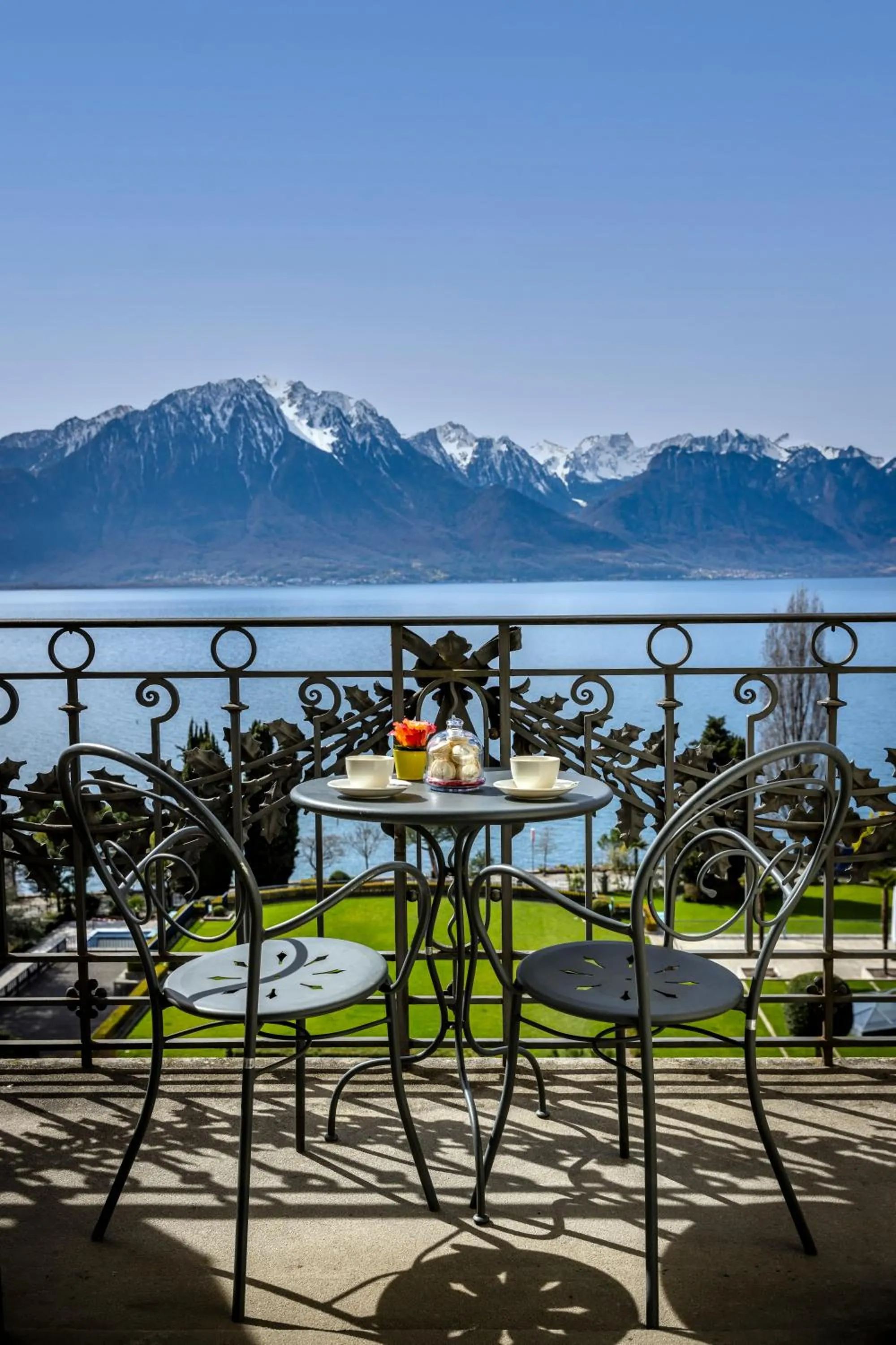 View (from property/room) in Fairmont Le Montreux Palace