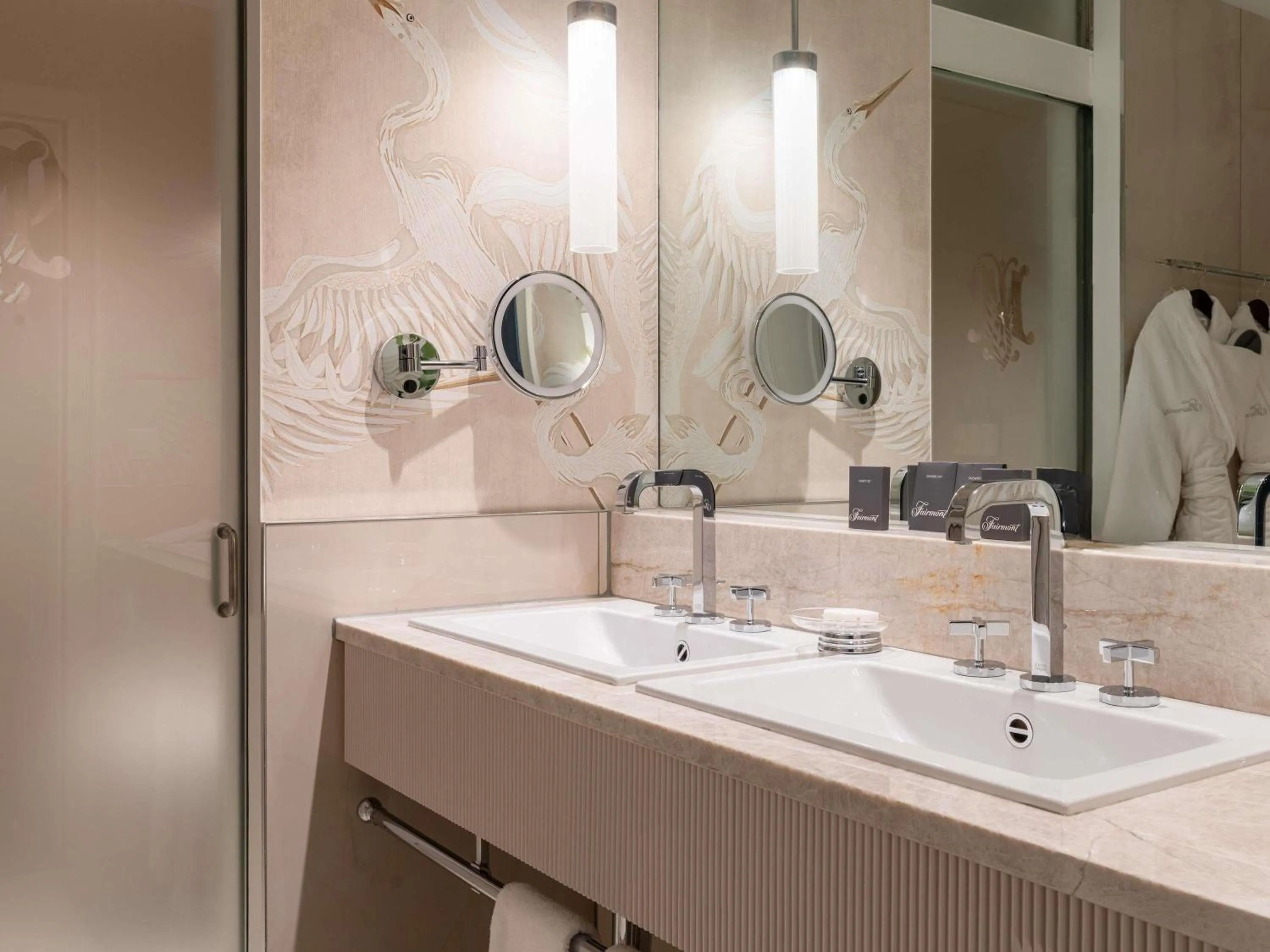 Bedroom in Fairmont Le Montreux Palace