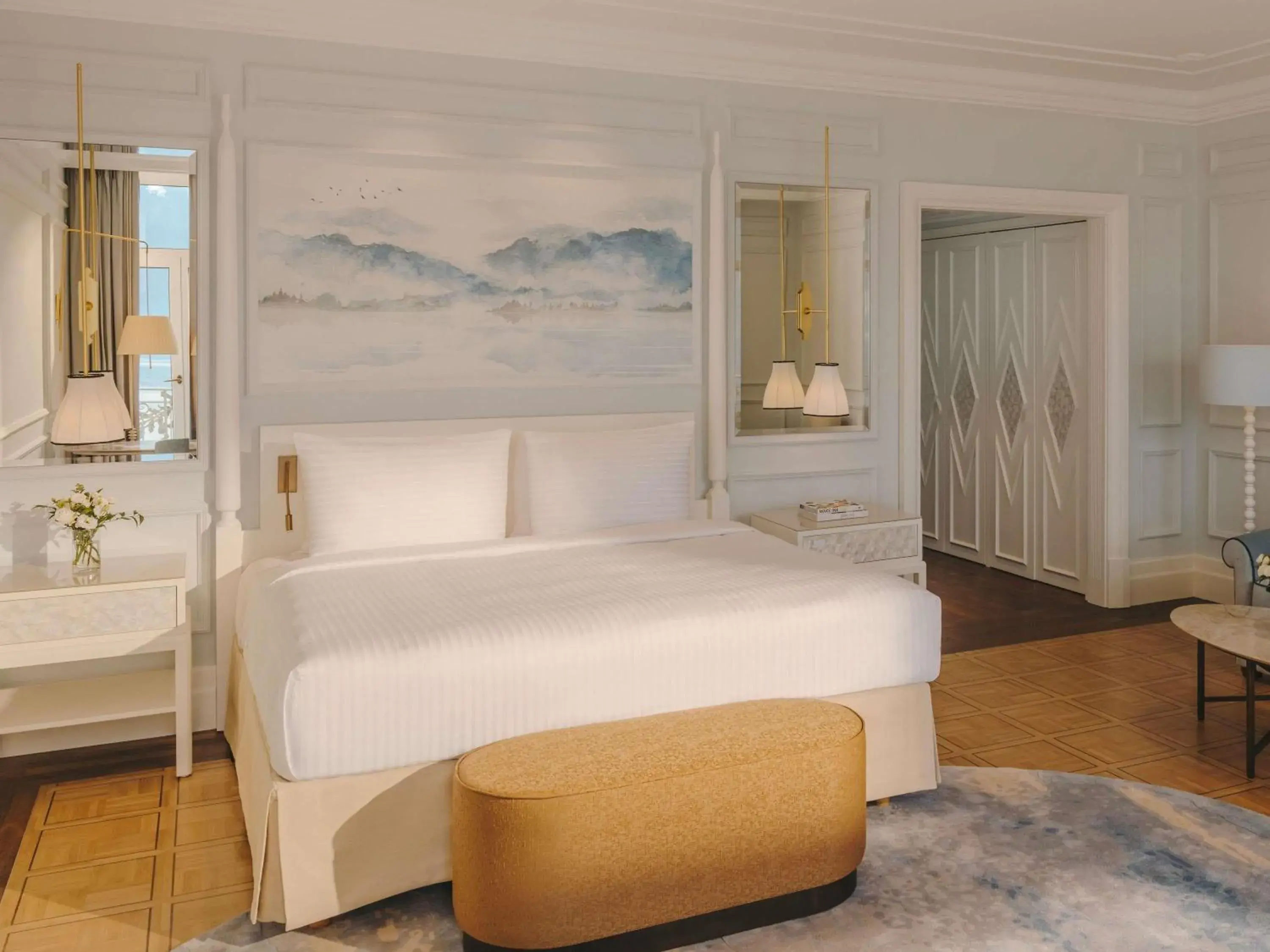 Signature Room with Lake View in Fairmont Le Montreux Palace Signature Room with Lake View in Fairmont Le Montreux Palace