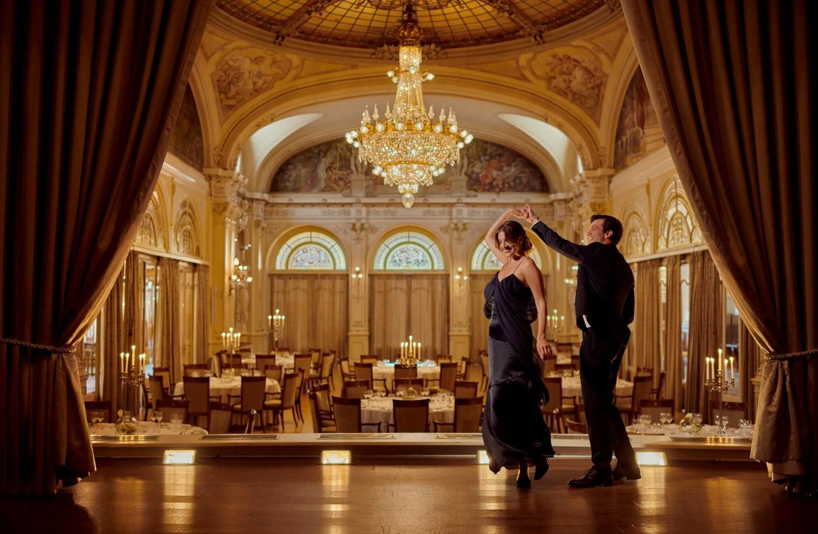 Guests in Fairmont Le Montreux Palace