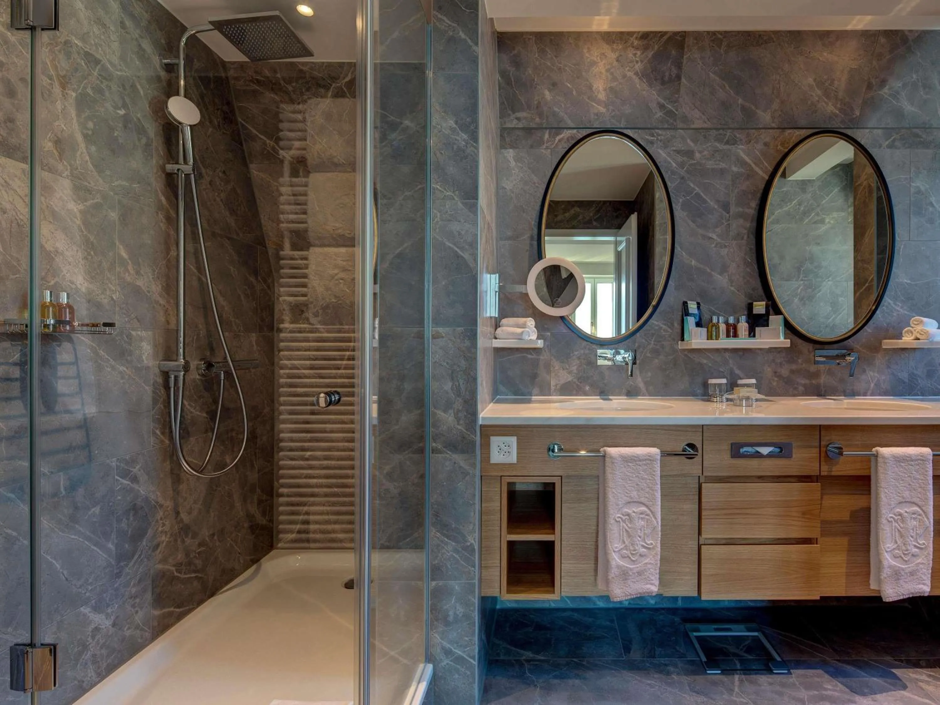 Bedroom in Fairmont Le Montreux Palace