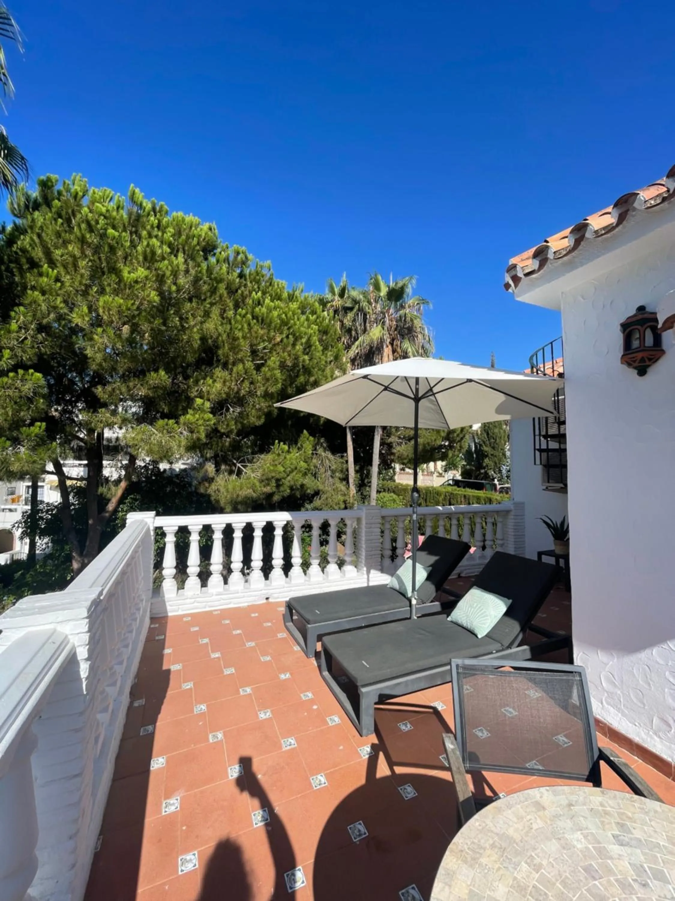 Balcony/Terrace in Casa Flora - Mijas Costa - Andalusië
