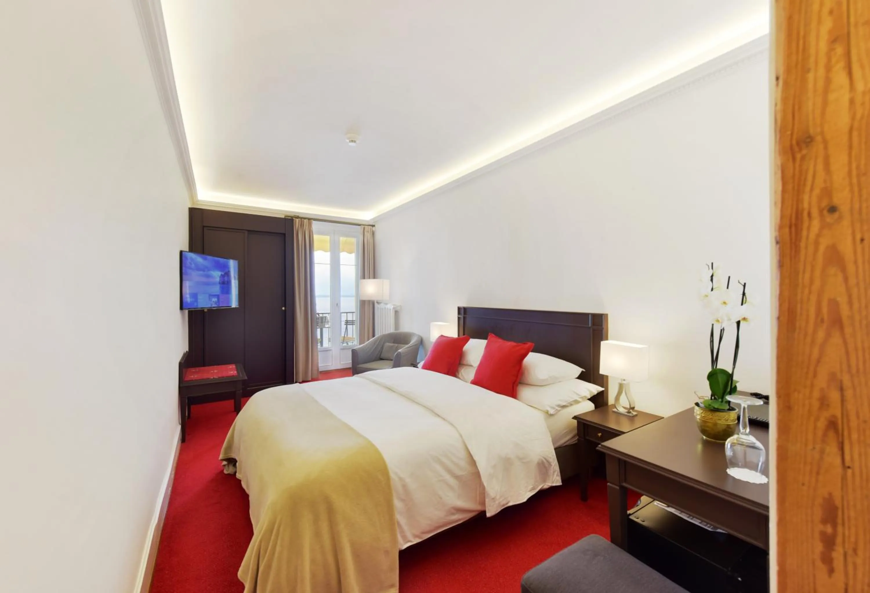 Bedroom in Golf Hotel René Capt