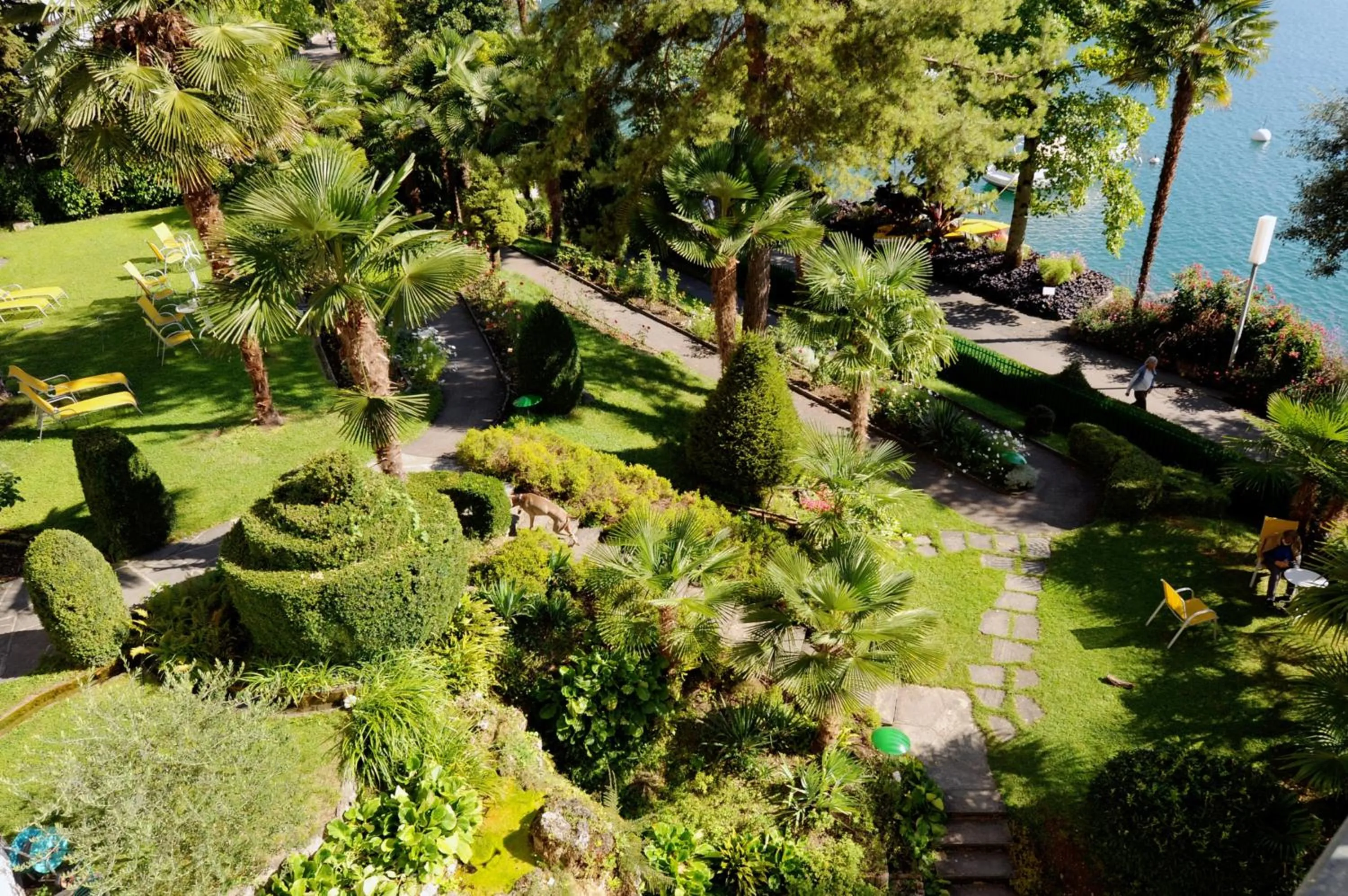 Garden in Golf Hotel René Capt