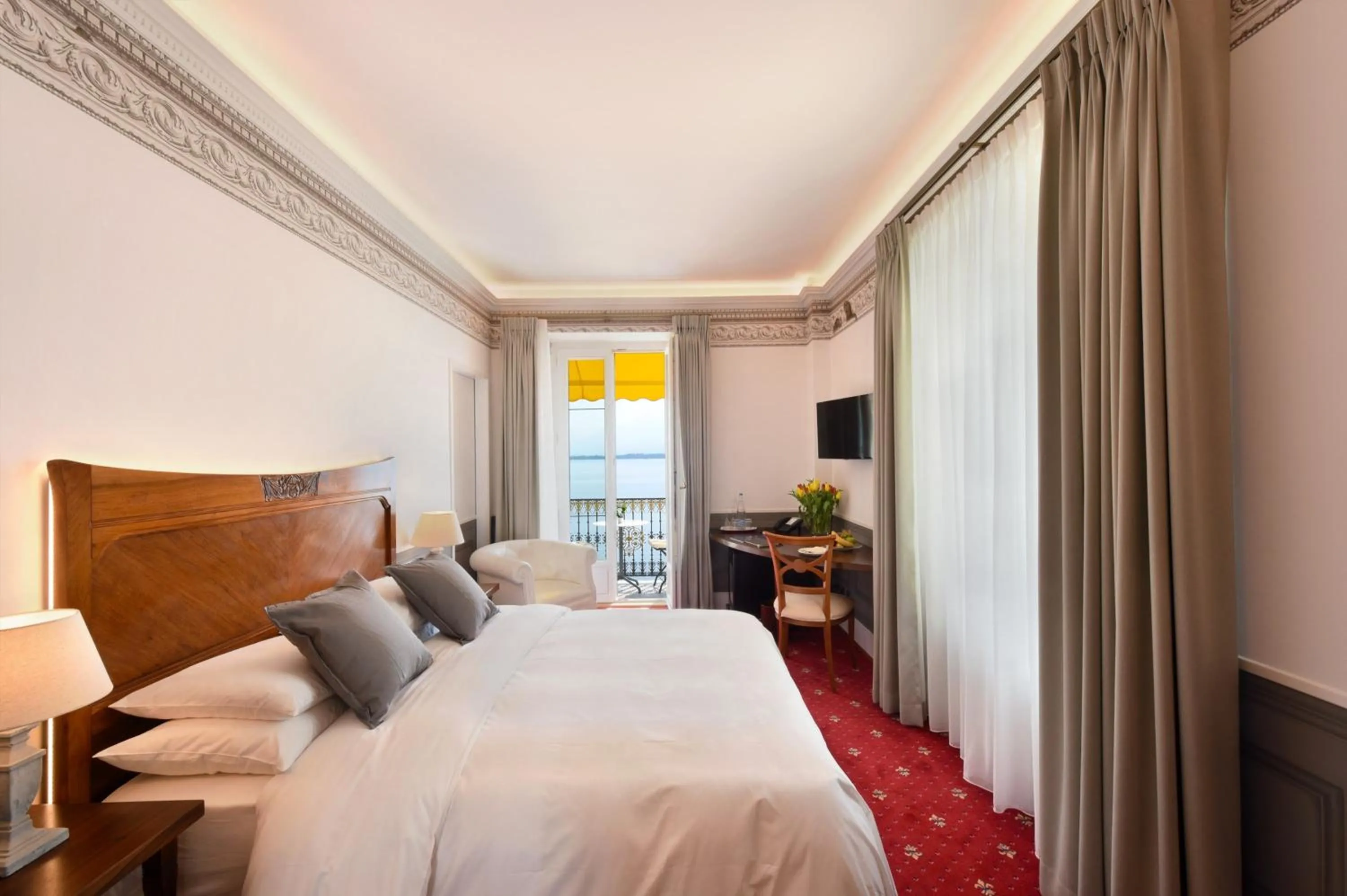 Bedroom in Golf Hotel René Capt