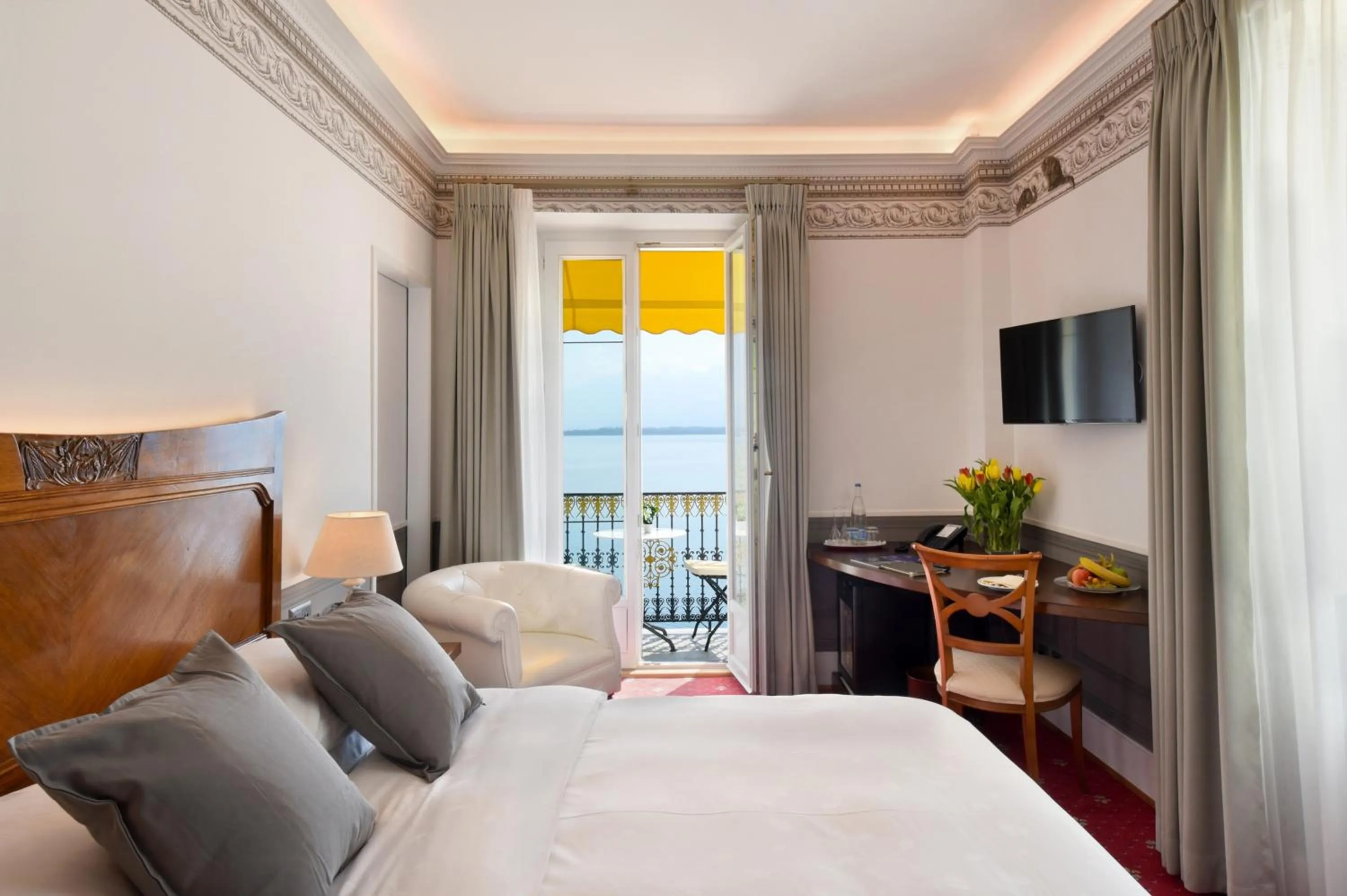 Bedroom in Golf Hotel René Capt