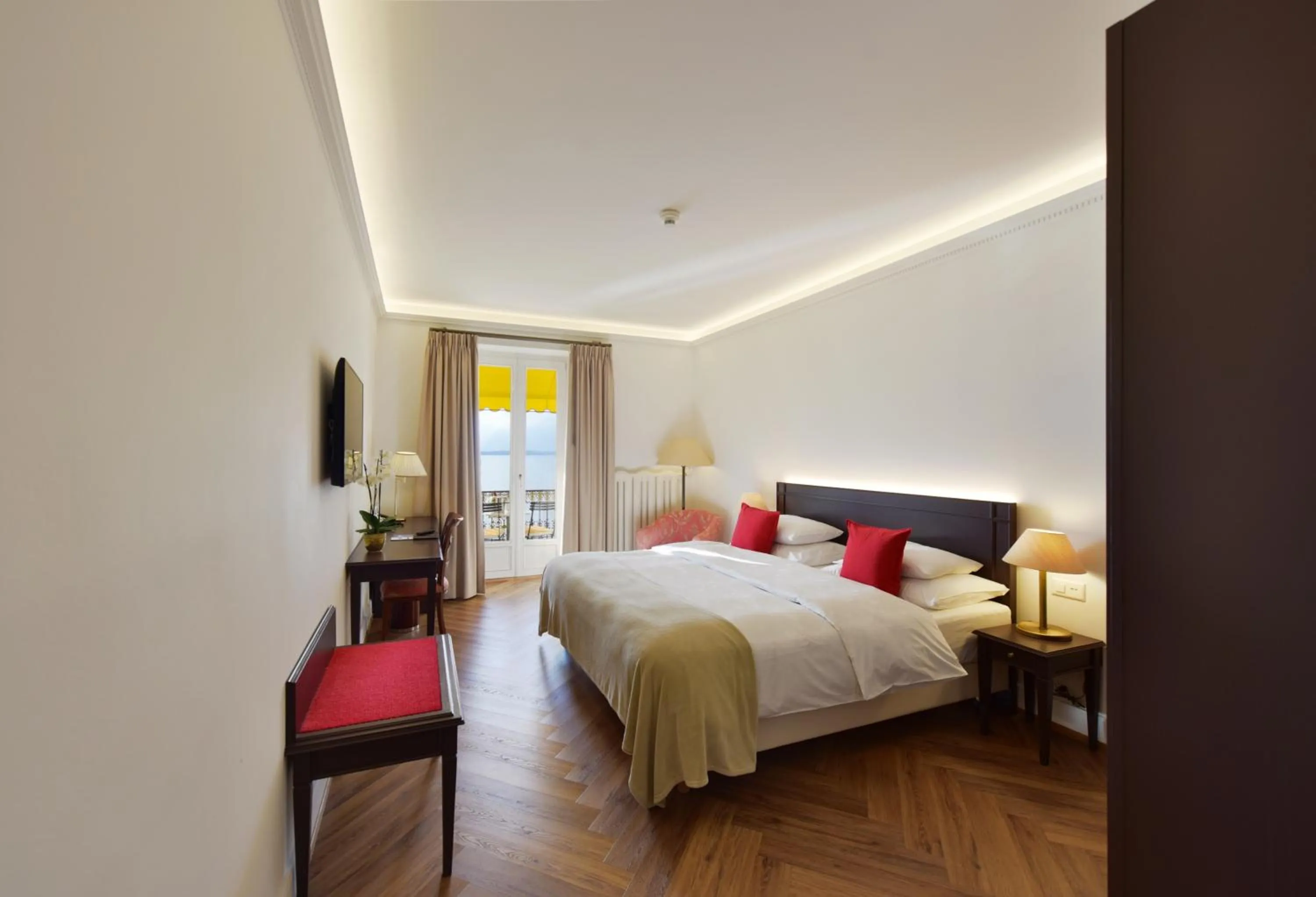 Bedroom in Golf Hotel René Capt