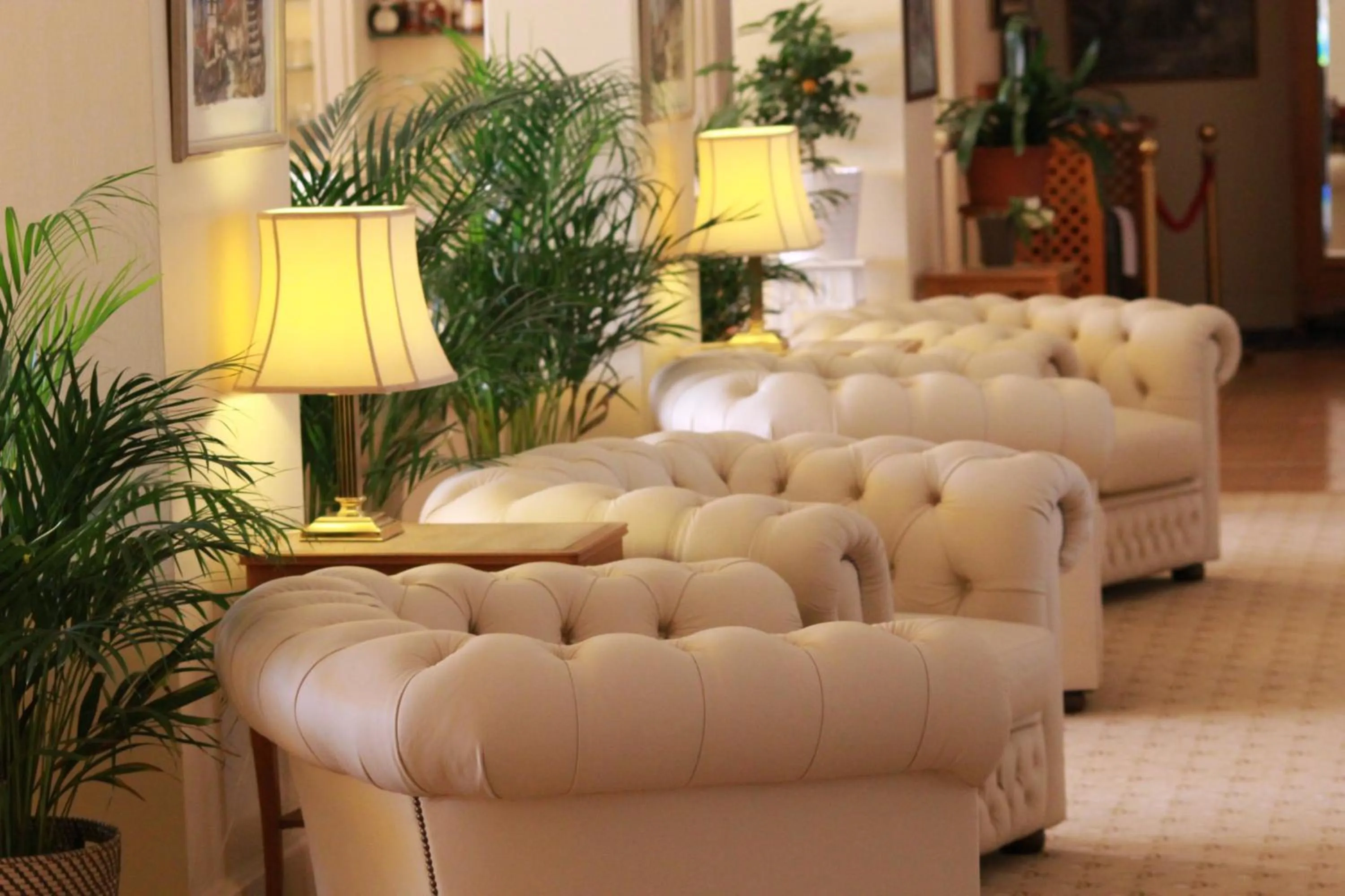 Living room in Golf Hotel René Capt