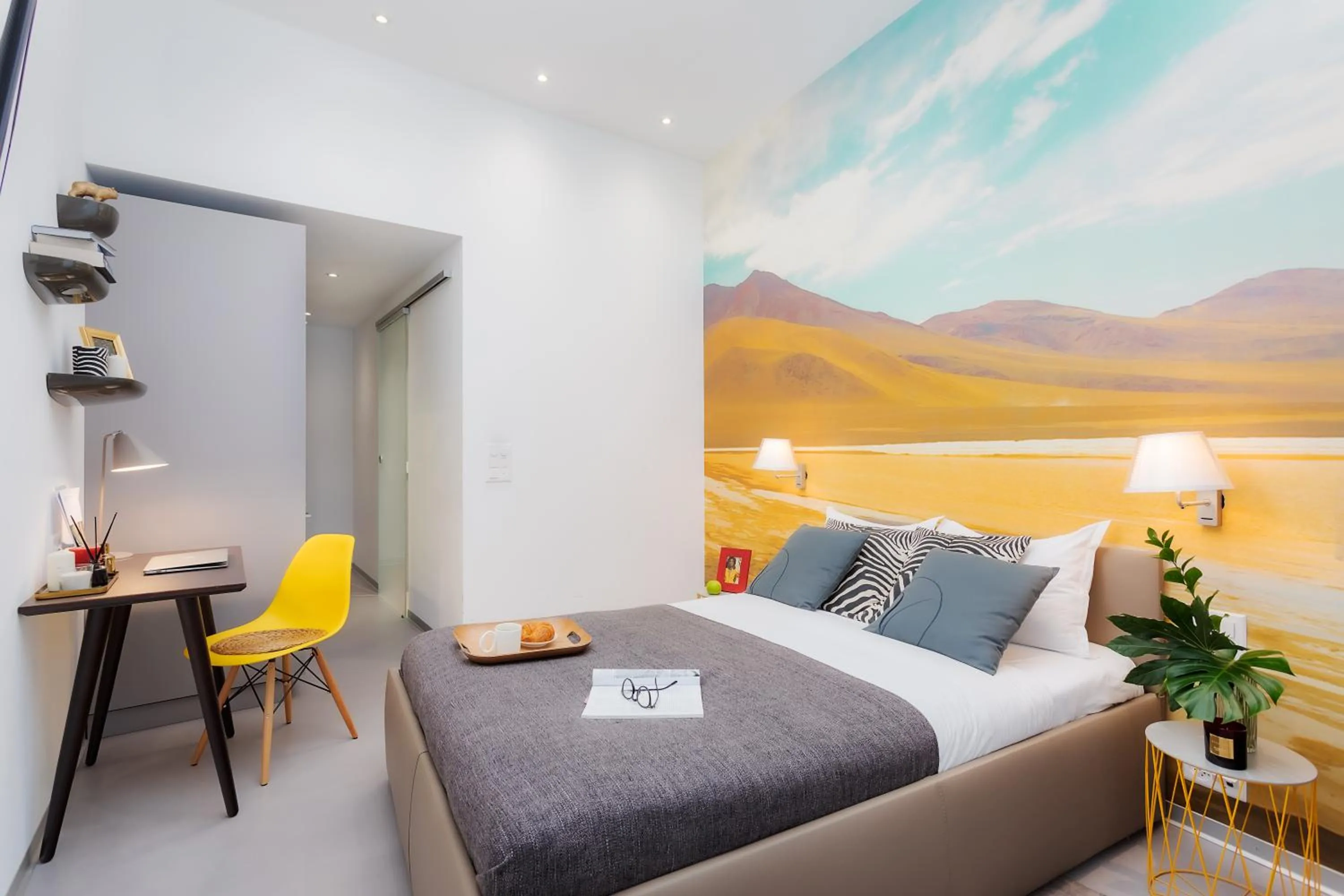 Photo of the whole room, Bed in VISIONAPARTMENTS Rue des Communaux - contactless check-in