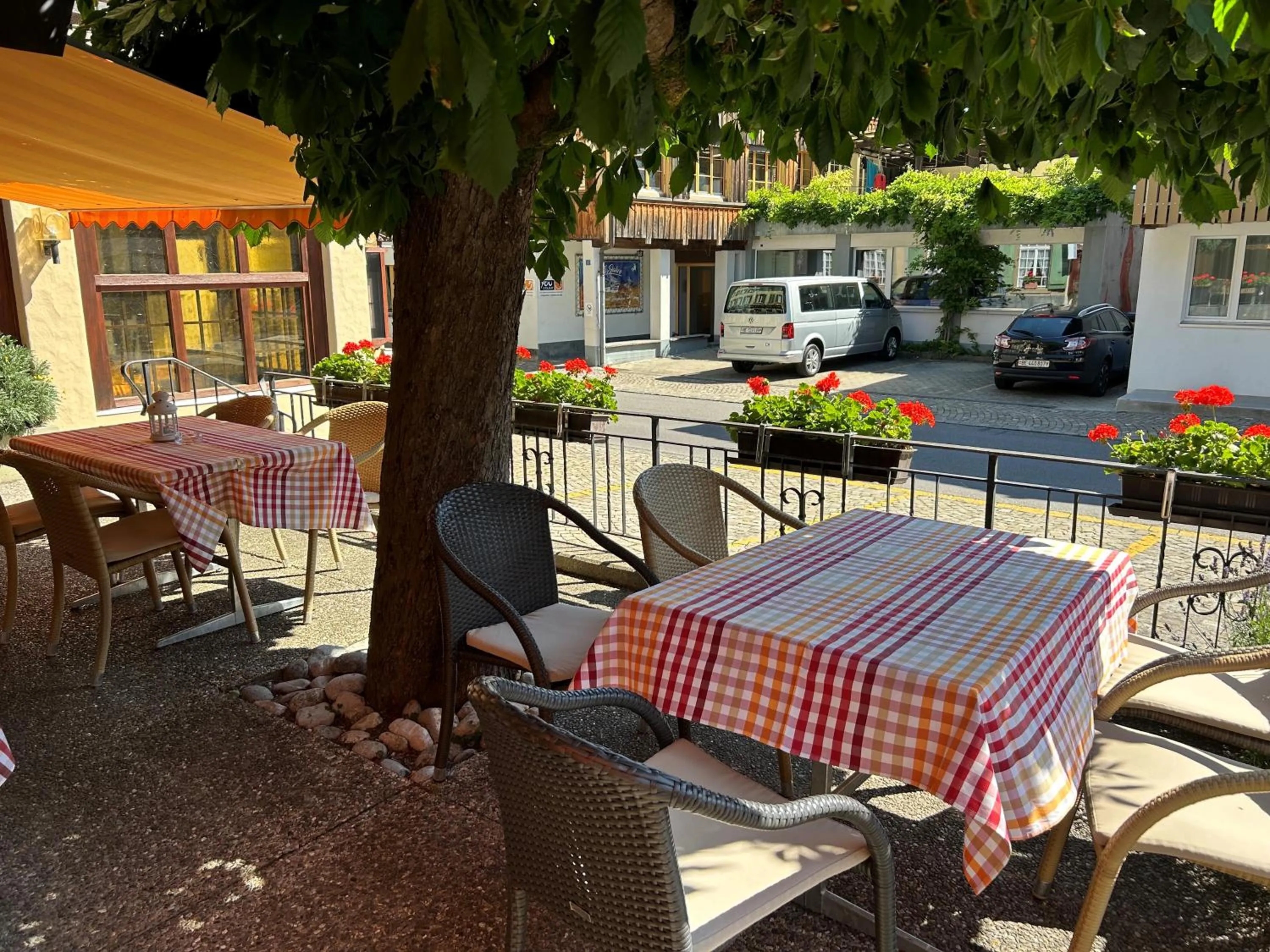 Balcony/Terrace in Baeren Hotel, The Bear Inn